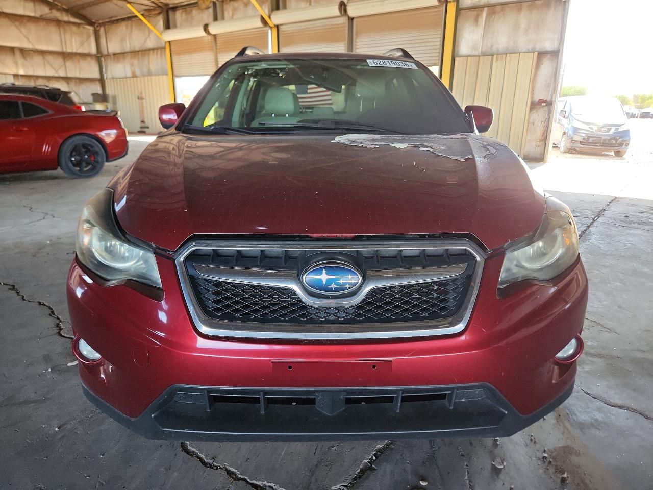 2014 Subaru Xv Crosstrek 2.0 Premium Red vin: JF2GPACC7E8301459