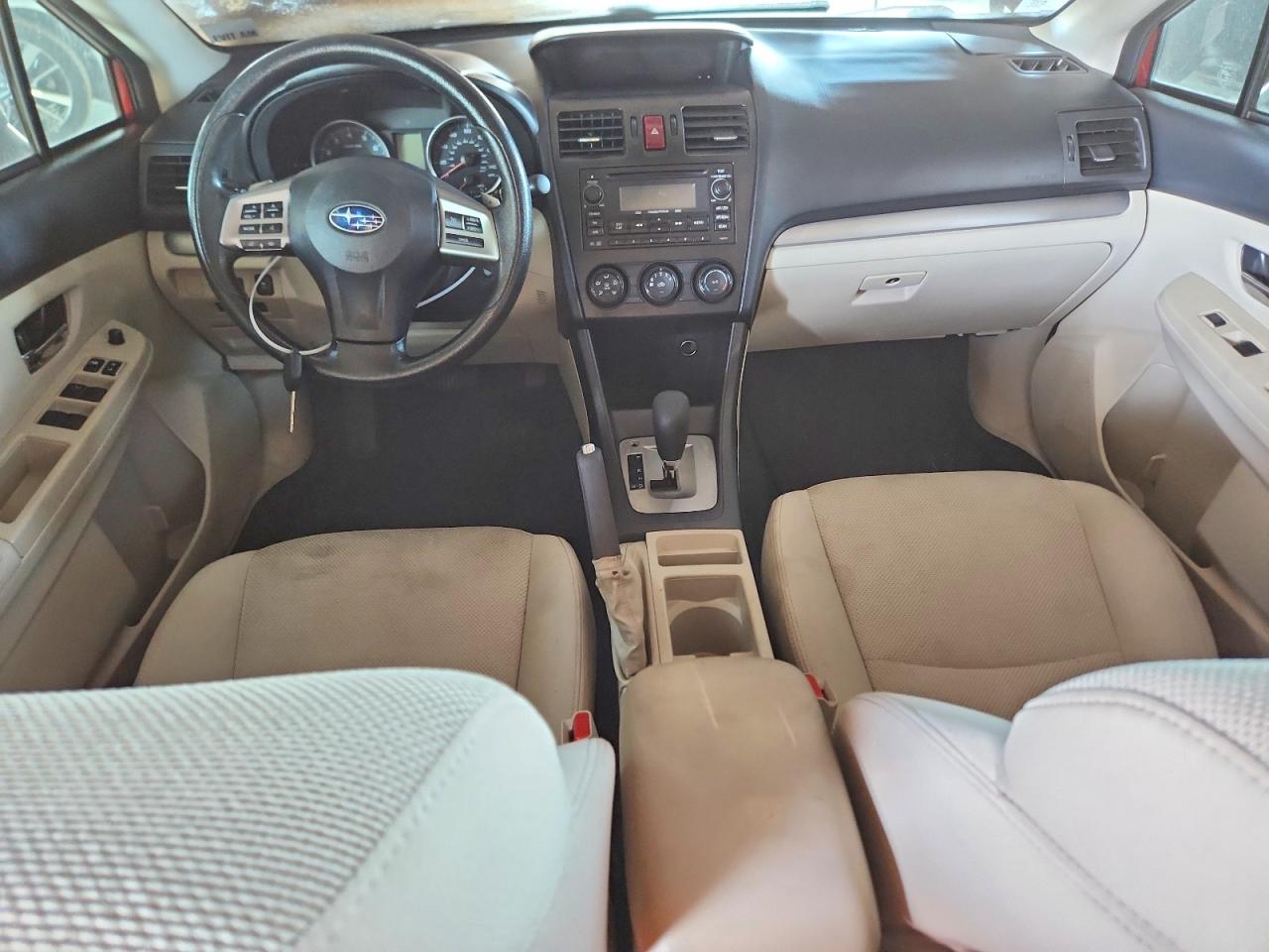 2014 Subaru Xv Crosstrek 2.0 Premium Red vin: JF2GPACC7E8301459