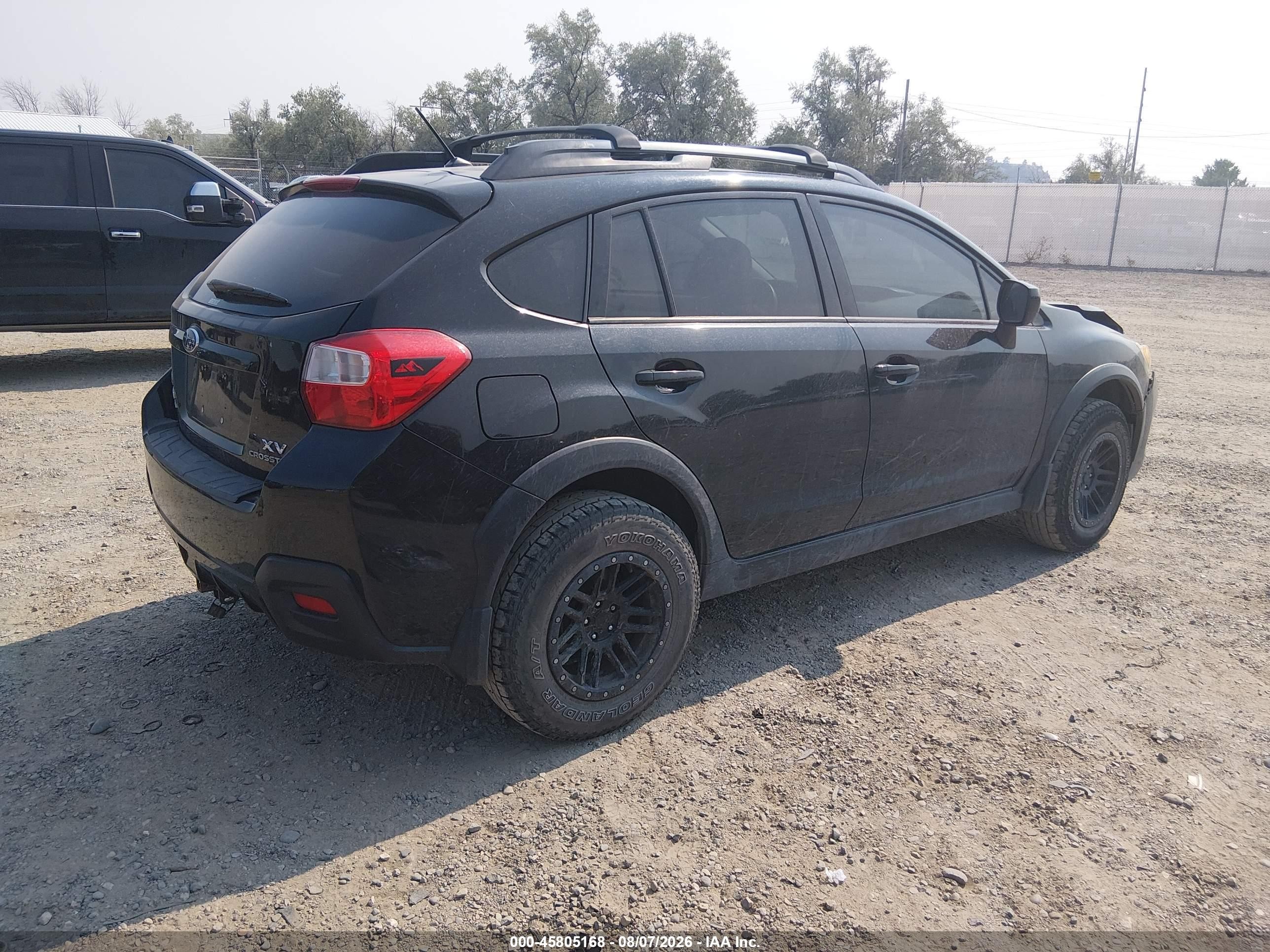 2014 Subaru Xv Crosstrek 2.0i Premium Черный vin: JF2GPACC7E8325521