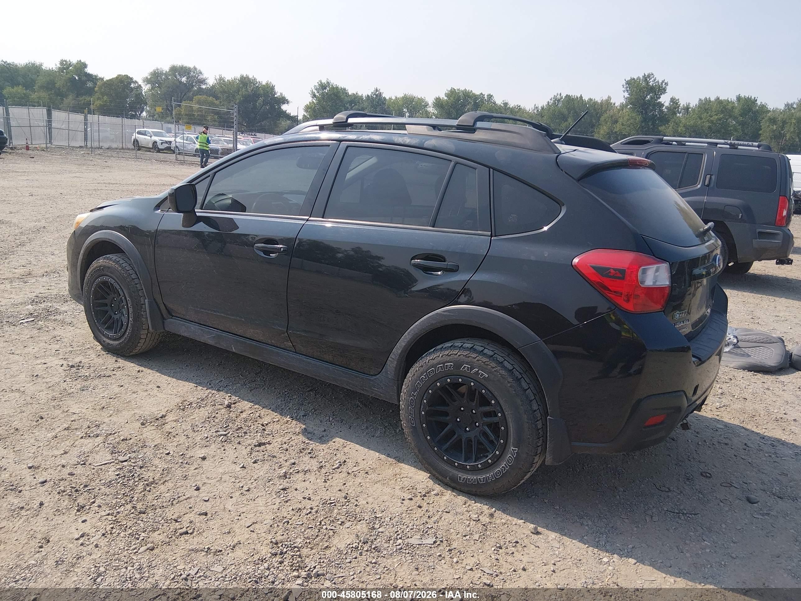2014 Subaru Xv Crosstrek 2.0i Premium Черный vin: JF2GPACC7E8325521