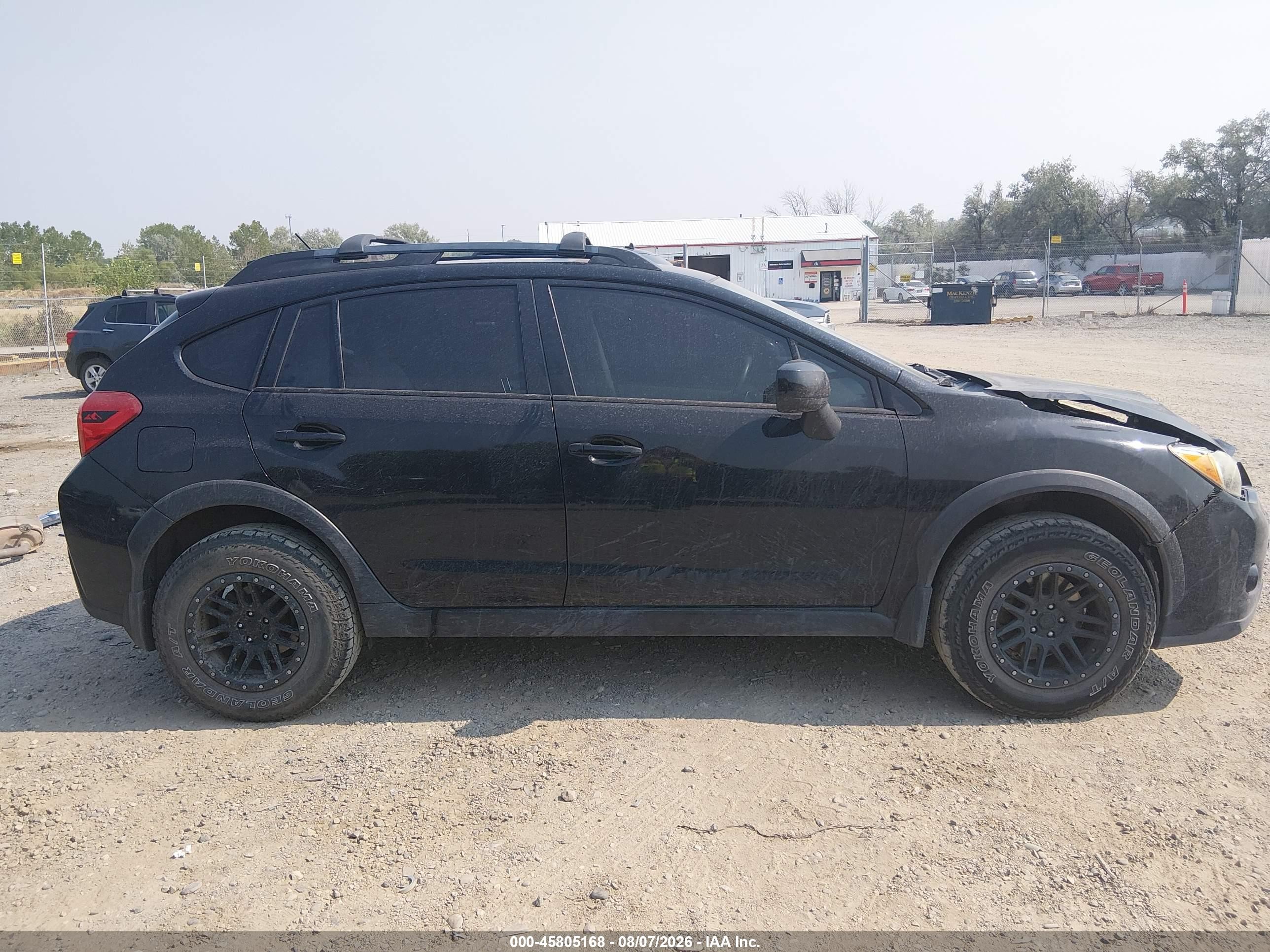 2014 Subaru Xv Crosstrek 2.0i Premium Черный vin: JF2GPACC7E8325521