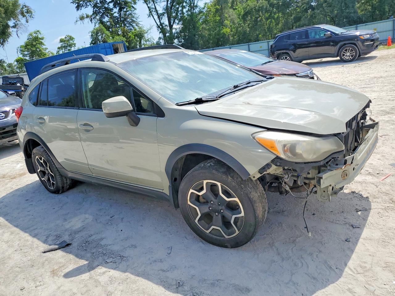 2014 Subaru Xv Crosstrek 2.0 Premium Green vin: JF2GPACC7E9208225