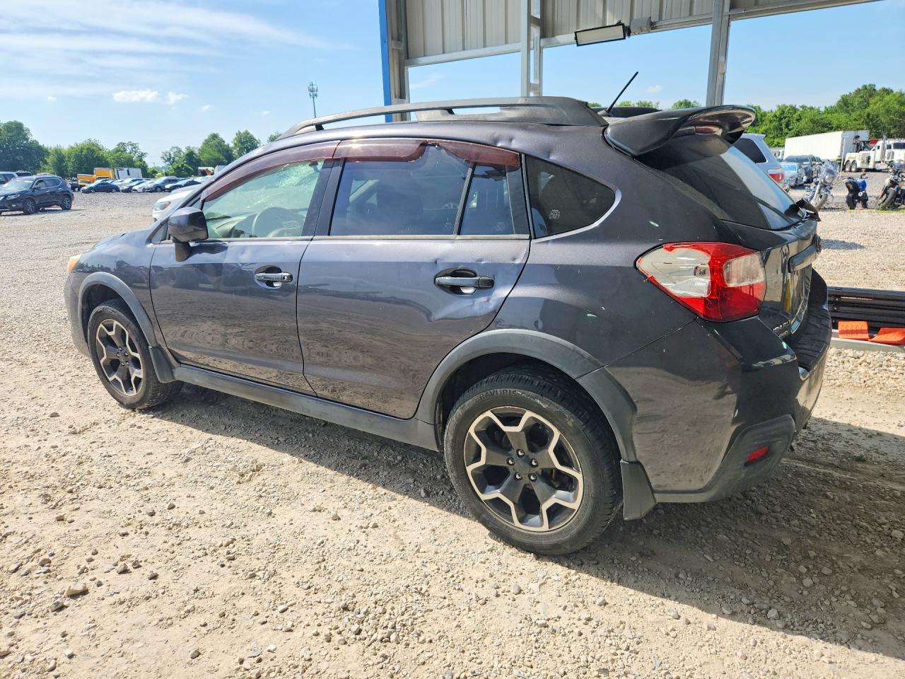 2014 Subaru Xv Crosstrek 2.0 Premium Gray vin: JF2GPACC7E9244433