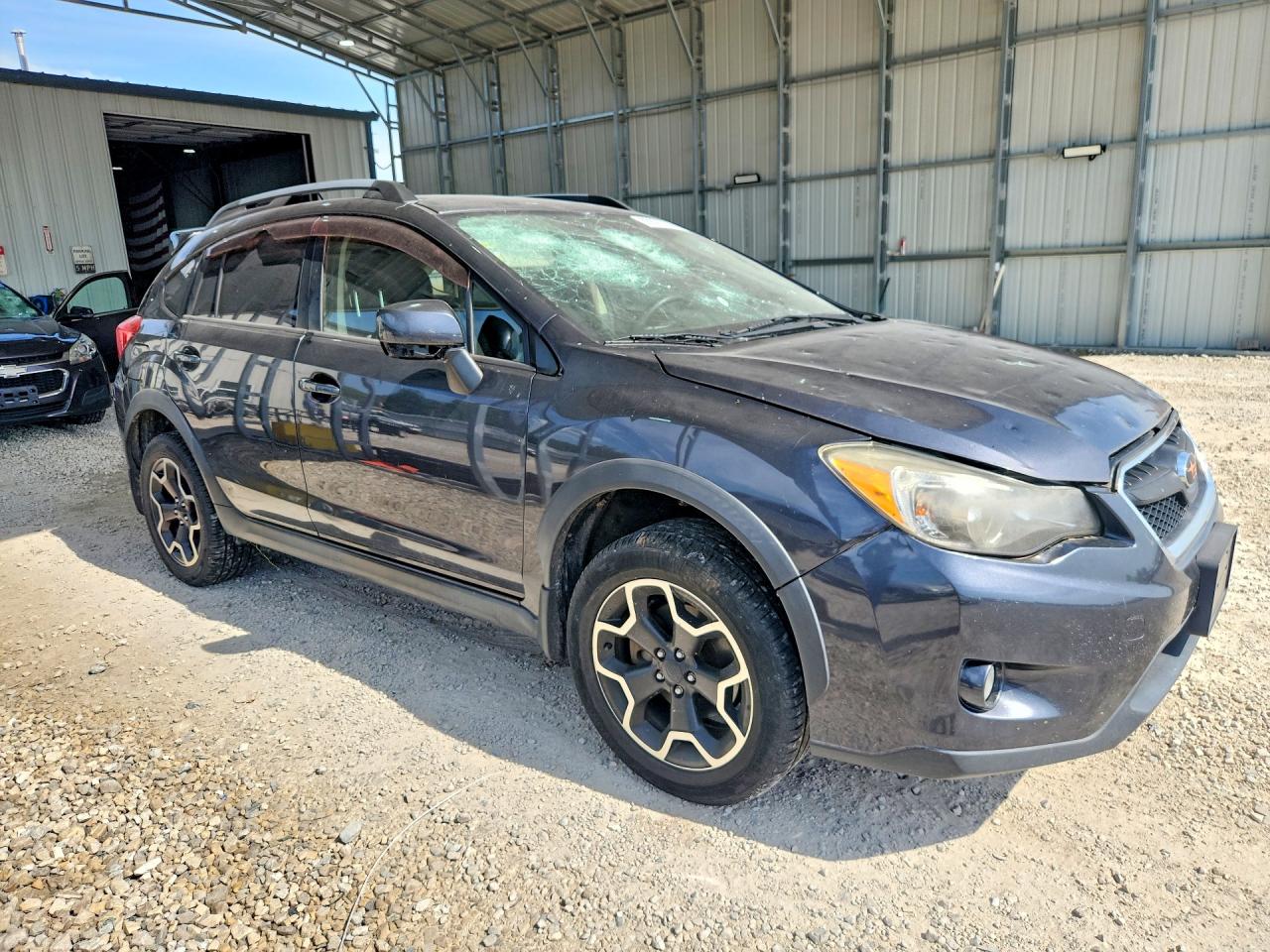 2014 Subaru Xv Crosstrek 2.0 Premium Gray vin: JF2GPACC7E9244433