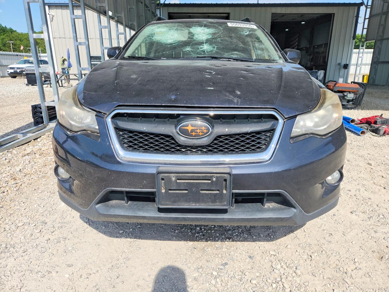 2014 Subaru Xv Crosstrek 2.0 Premium Gray vin: JF2GPACC7E9244433