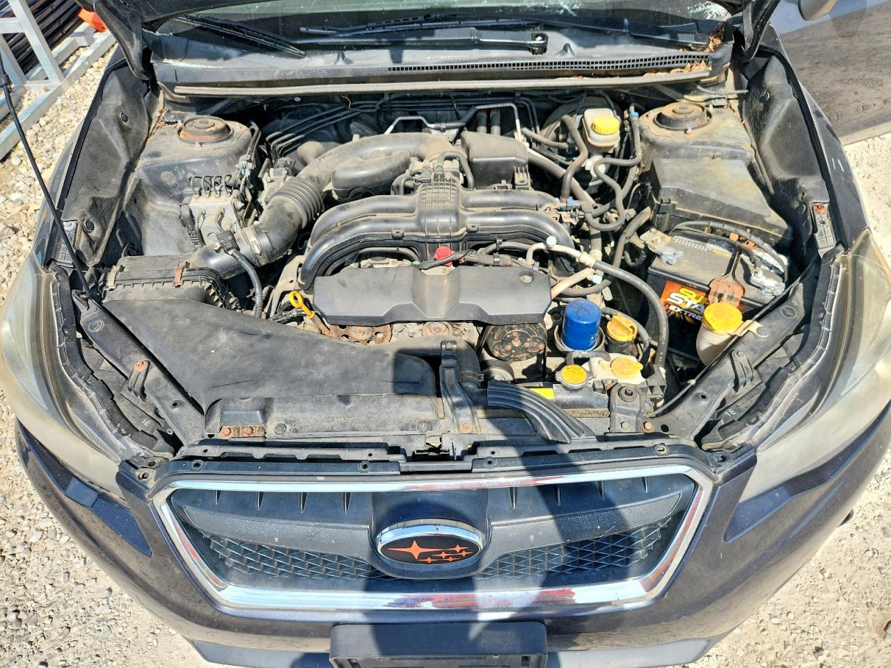 2014 Subaru Xv Crosstrek 2.0 Premium Gray vin: JF2GPACC7E9244433
