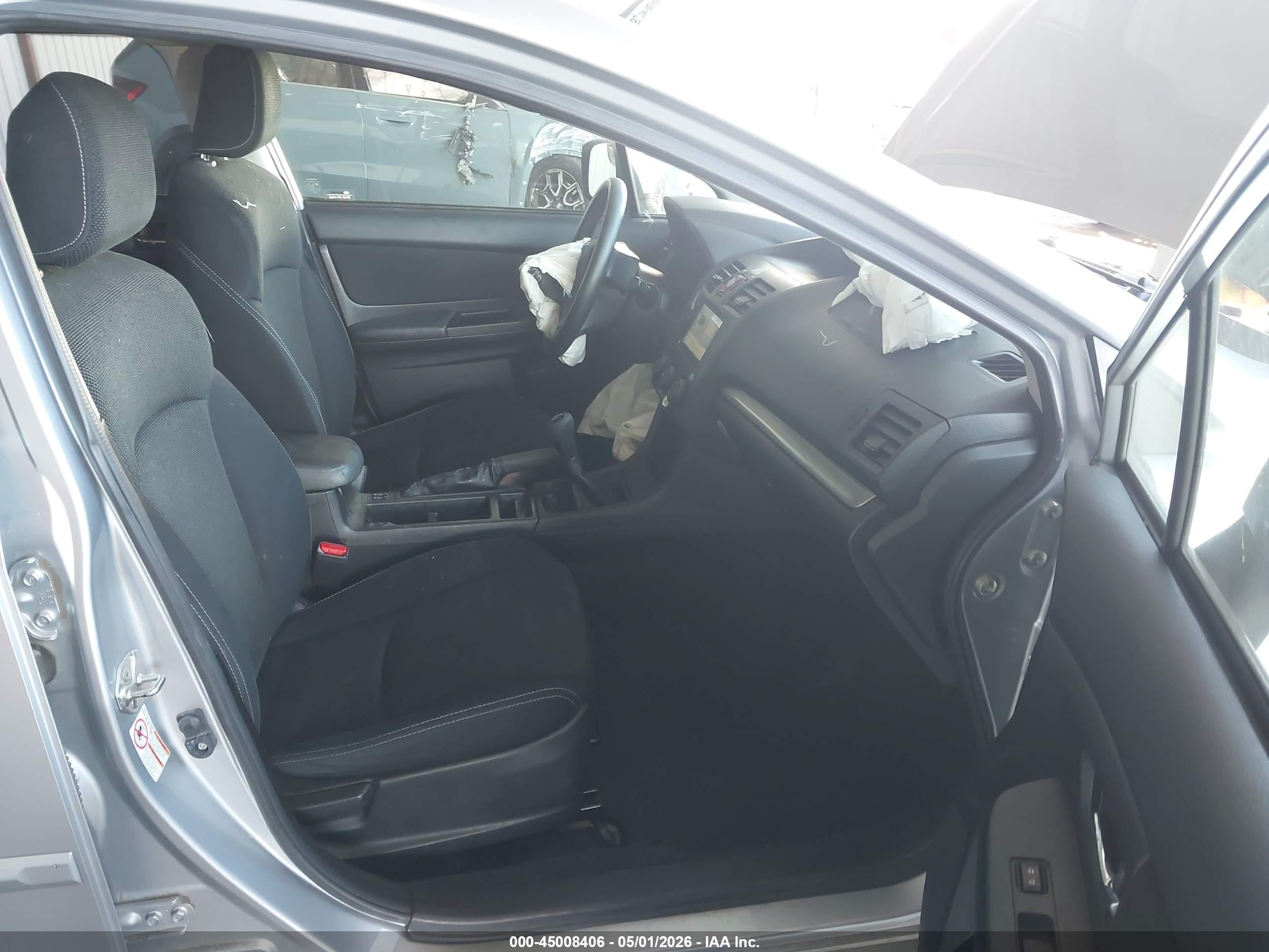 2014 Subaru Xv Crosstrek 2.0i Premium Silver vin: JF2GPACC7E9280655