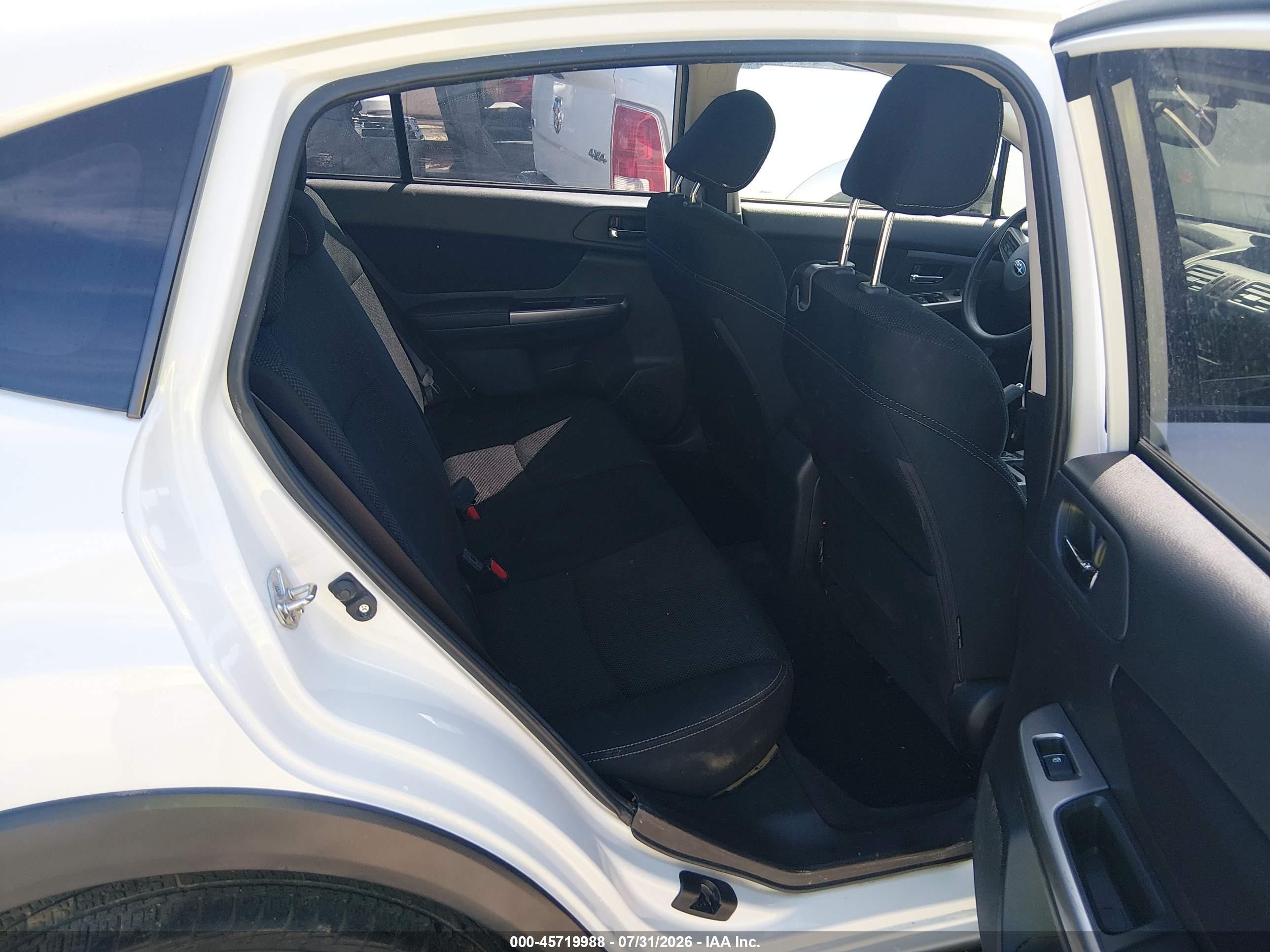 2015 Subaru Xv Crosstrek 2.0i Premium White vin: JF2GPACC7F8215733