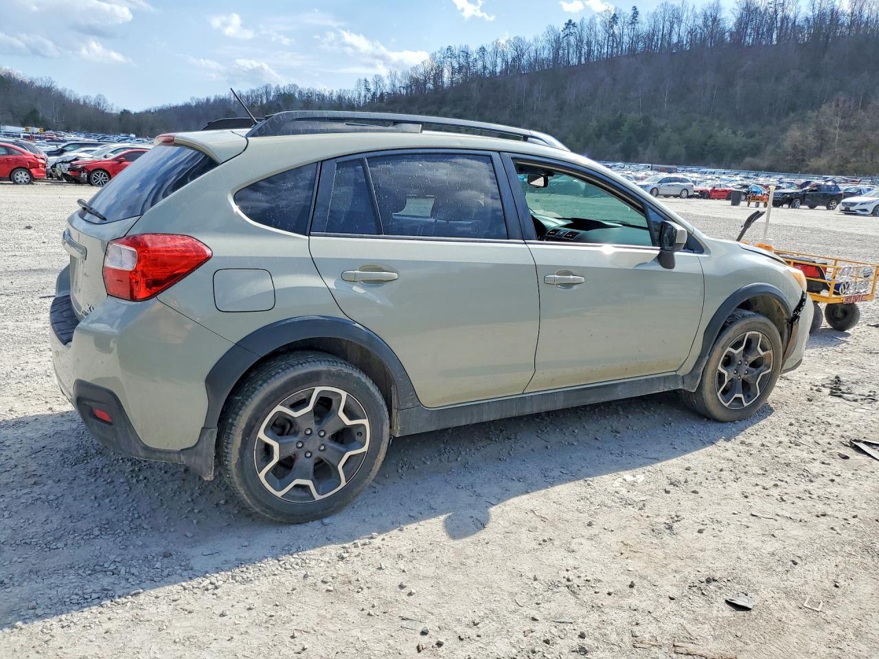 2015 Subaru Xv Crosstrek 2.0 Premium Beige vin: JF2GPACC7F8253642