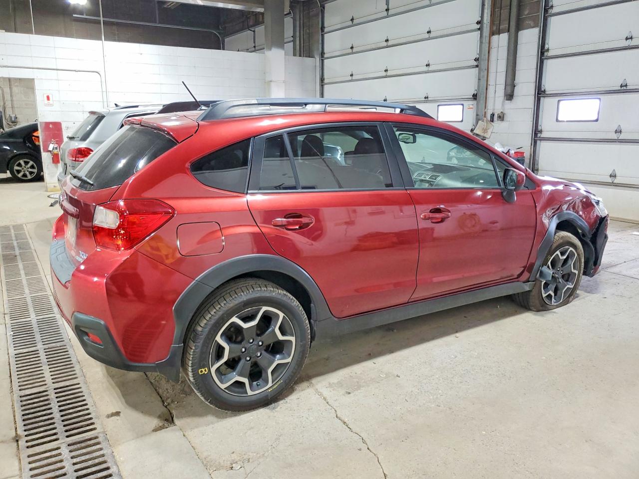 2015 Subaru Xv Crosstrek 2.0 Premium Burgundy vin: JF2GPACC7F8267170
