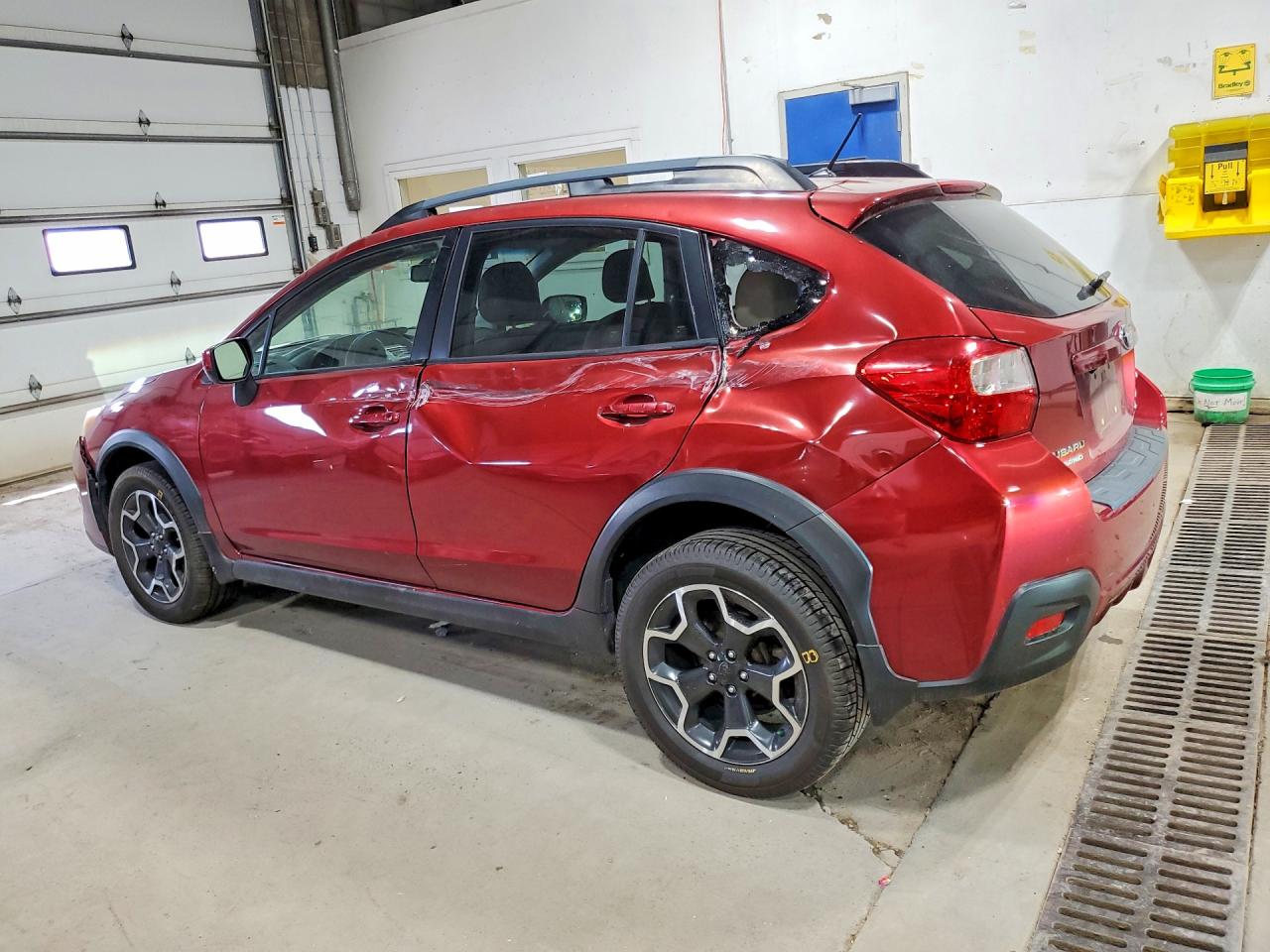 2015 Subaru Xv Crosstrek 2.0 Premium Burgundy vin: JF2GPACC7F8267170