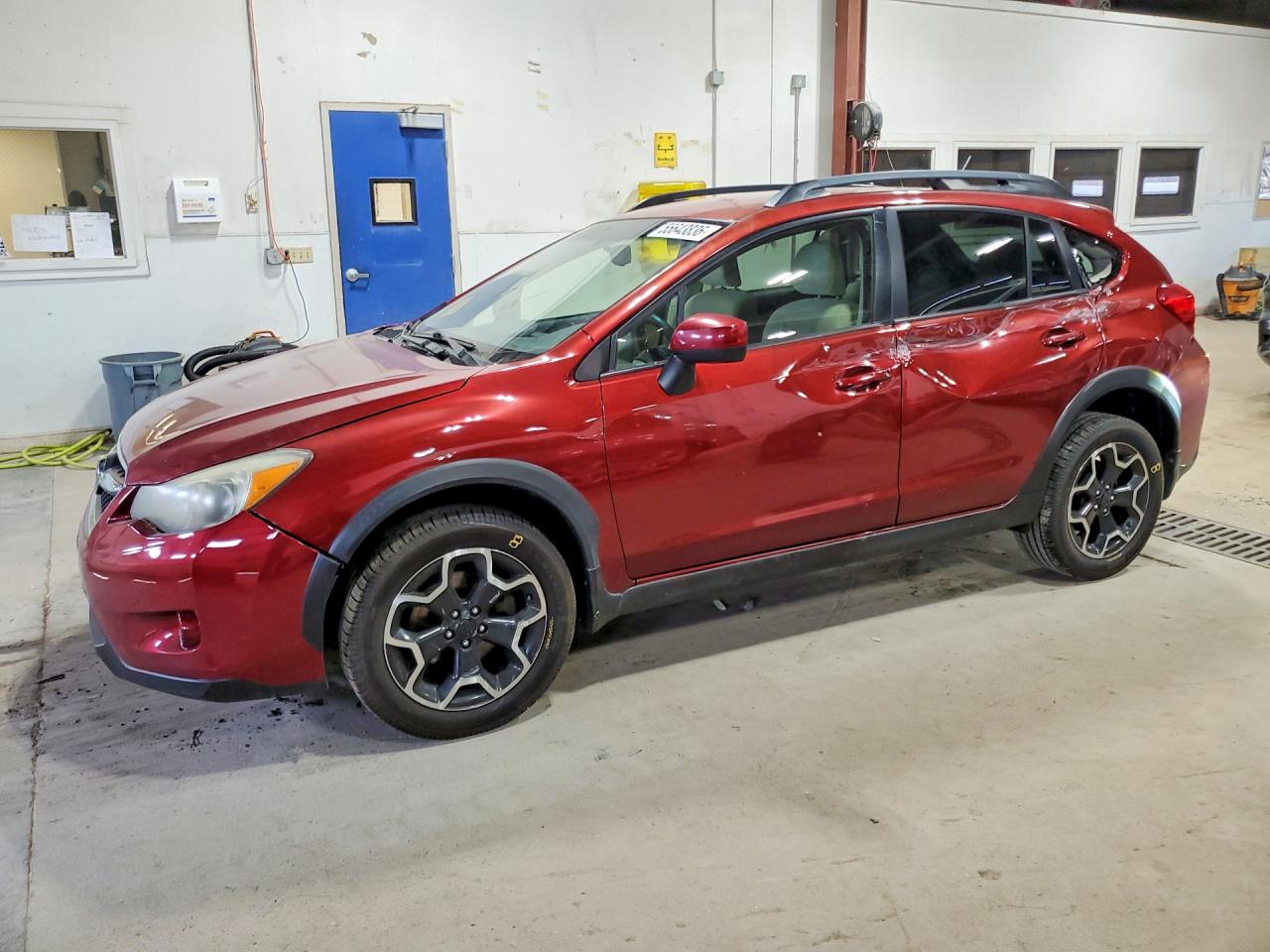 2015 Subaru Xv Crosstrek 2.0 Premium Burgundy vin: JF2GPACC7F8267170