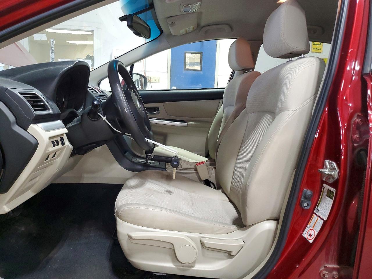 2015 Subaru Xv Crosstrek 2.0 Premium Burgundy vin: JF2GPACC7F8267170