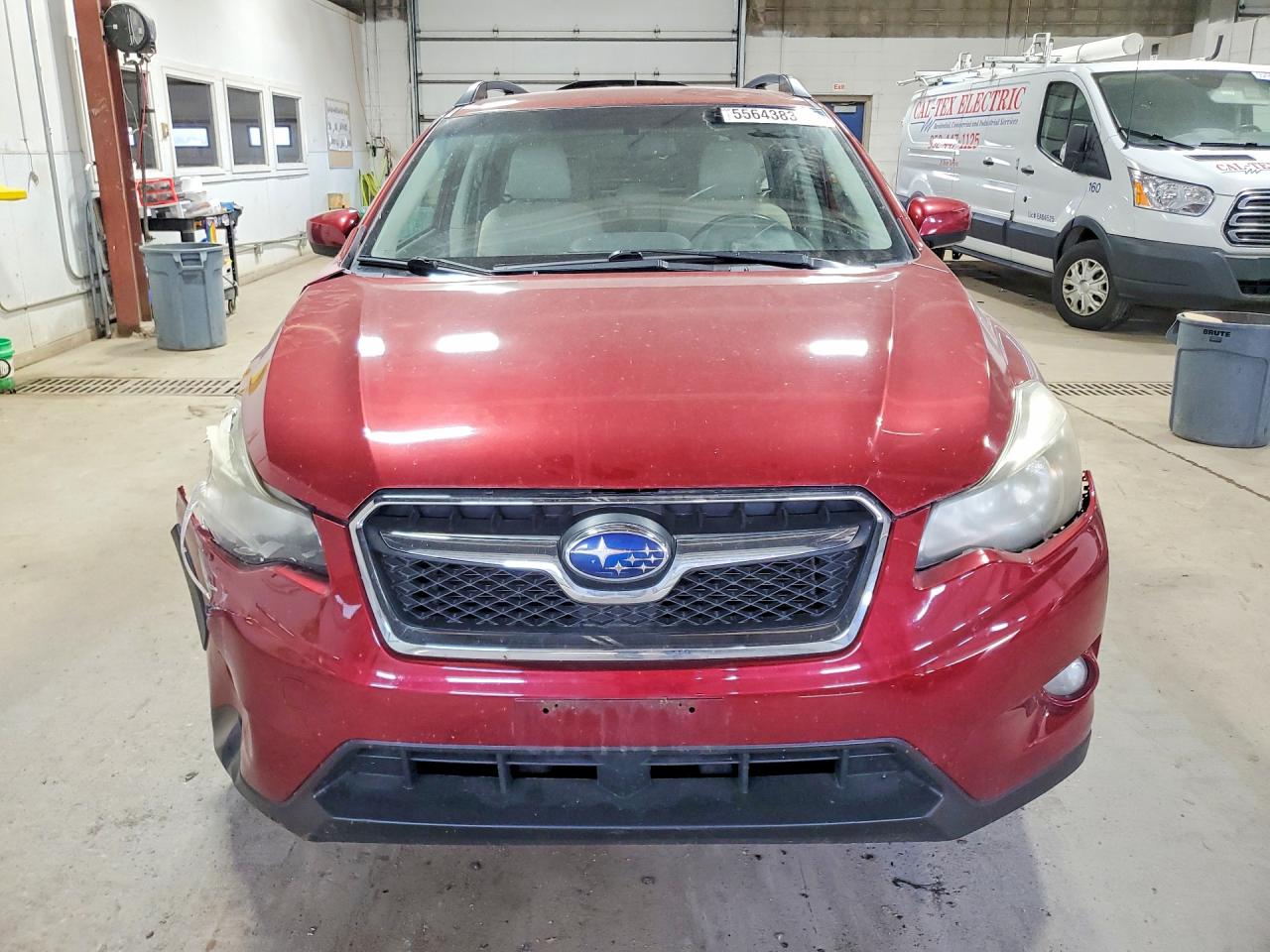 2015 Subaru Xv Crosstrek 2.0 Premium Burgundy vin: JF2GPACC7F8267170