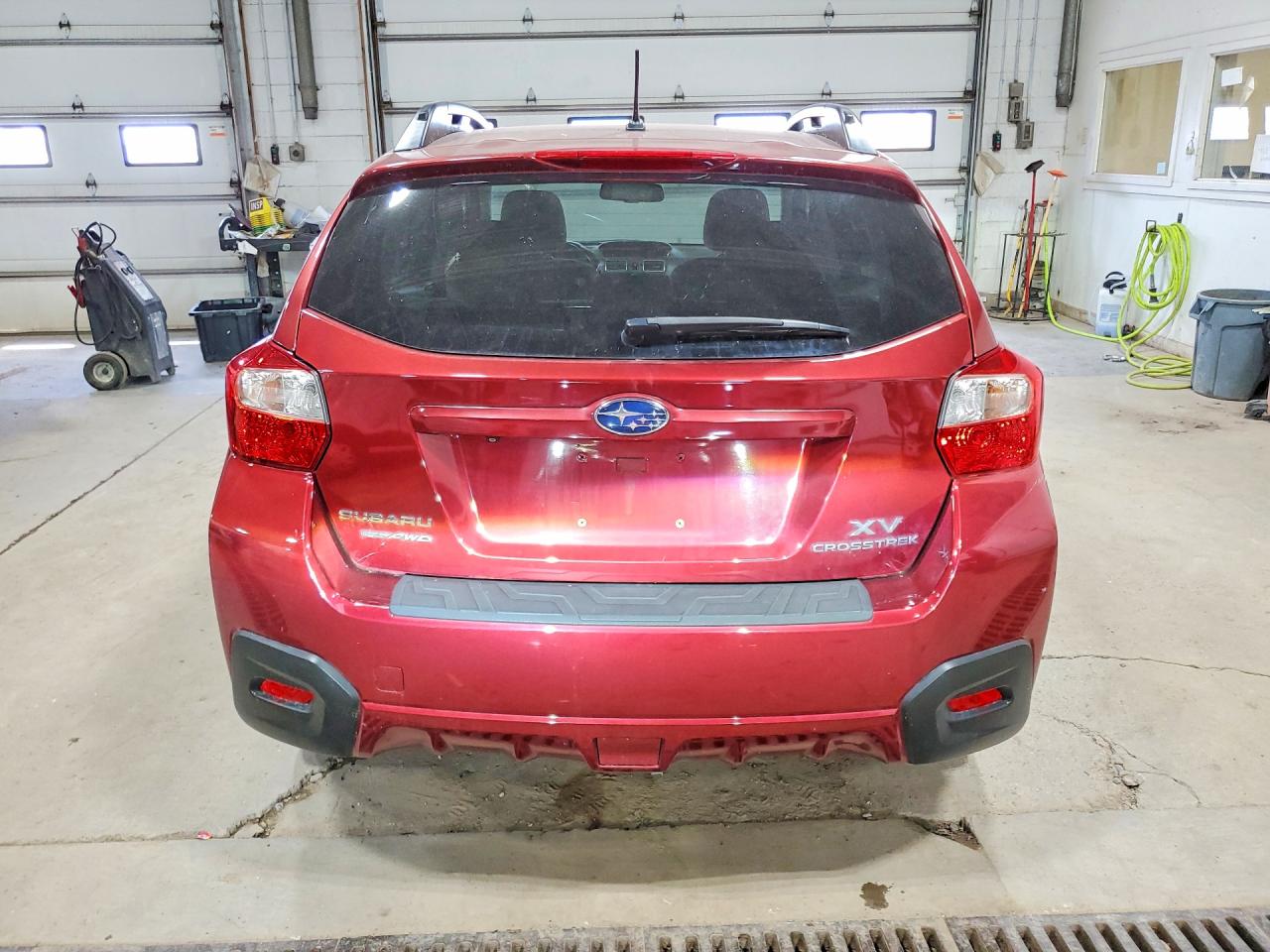 2015 Subaru Xv Crosstrek 2.0 Premium Burgundy vin: JF2GPACC7F8267170