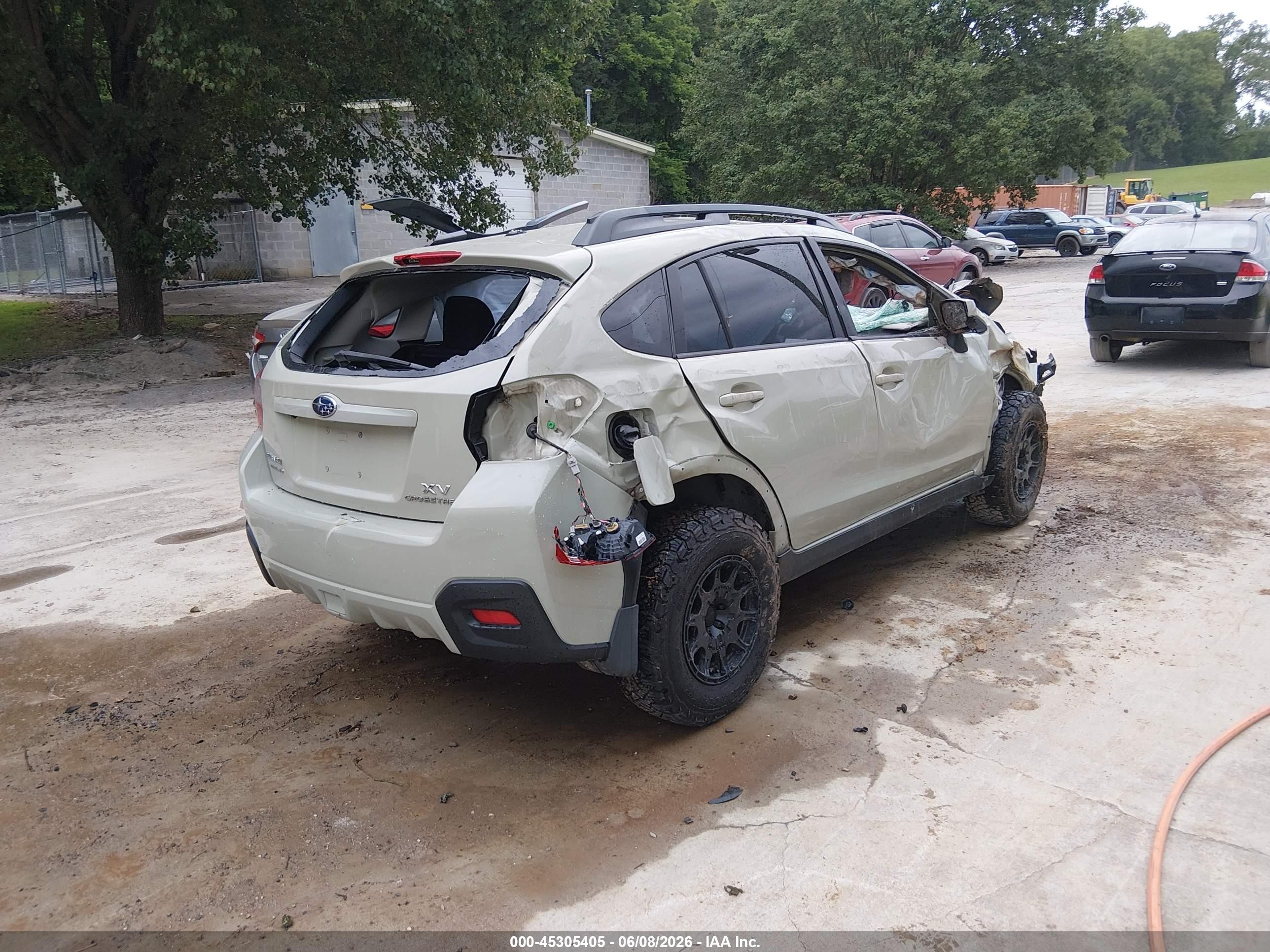 2015 Subaru Xv Crosstrek 2.0i Premium Beige vin: JF2GPACC7F8272031