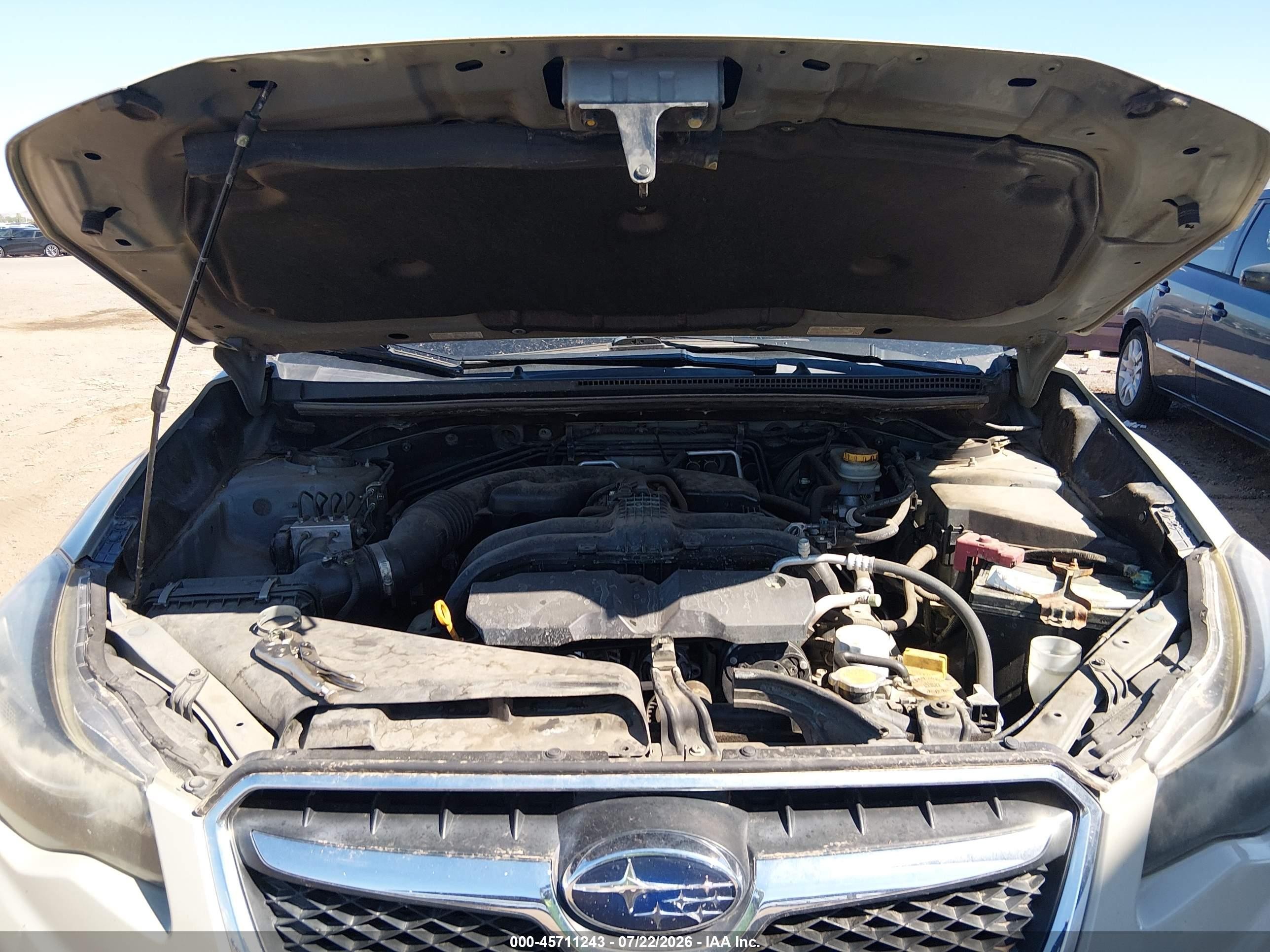 2015 Subaru Xv Crosstrek 2.0i Premium Tan vin: JF2GPACC7F8294806