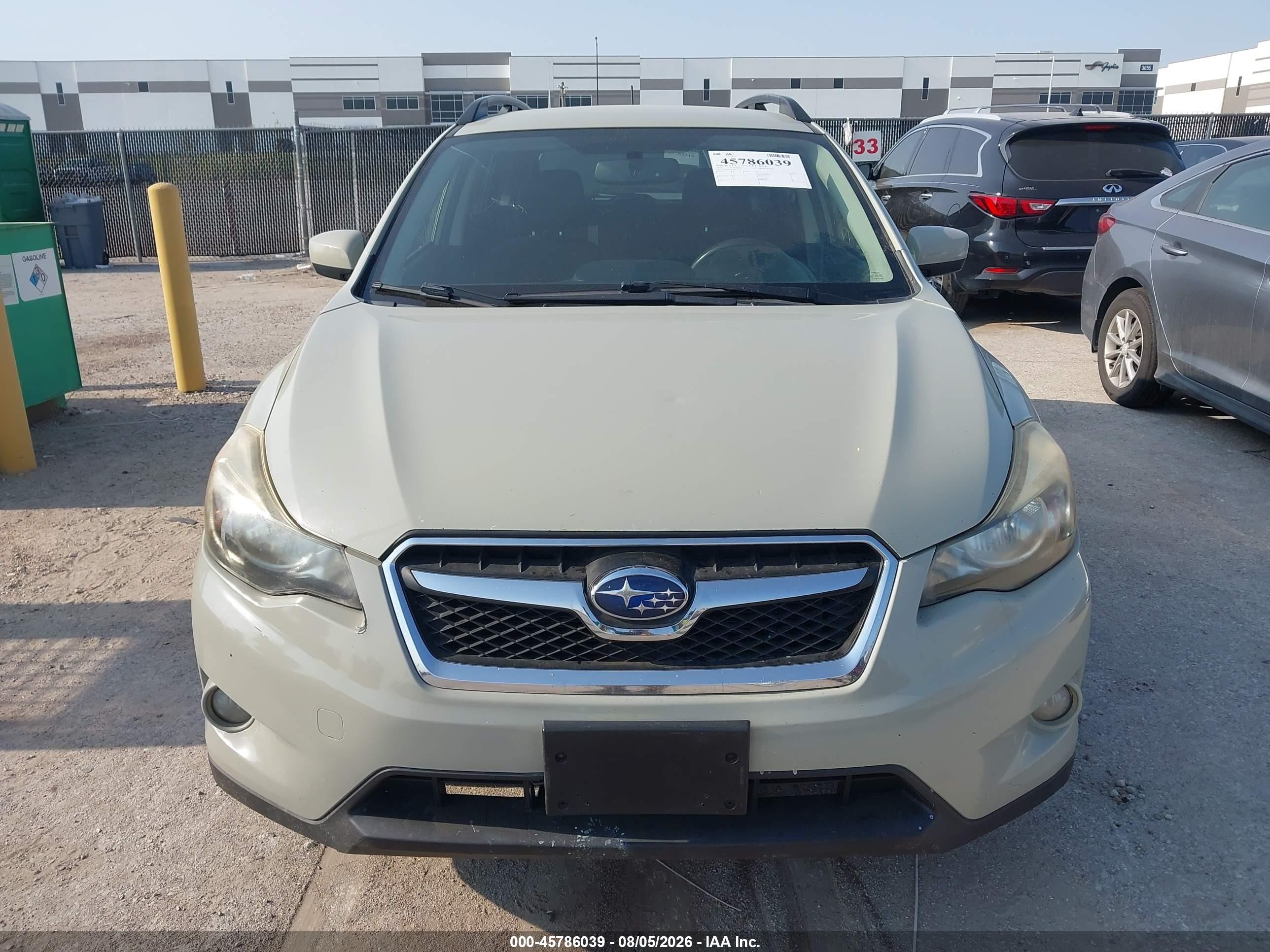 2015 Subaru Xv Crosstrek 2.0i Premium Beige vin: JF2GPACC7F8314133
