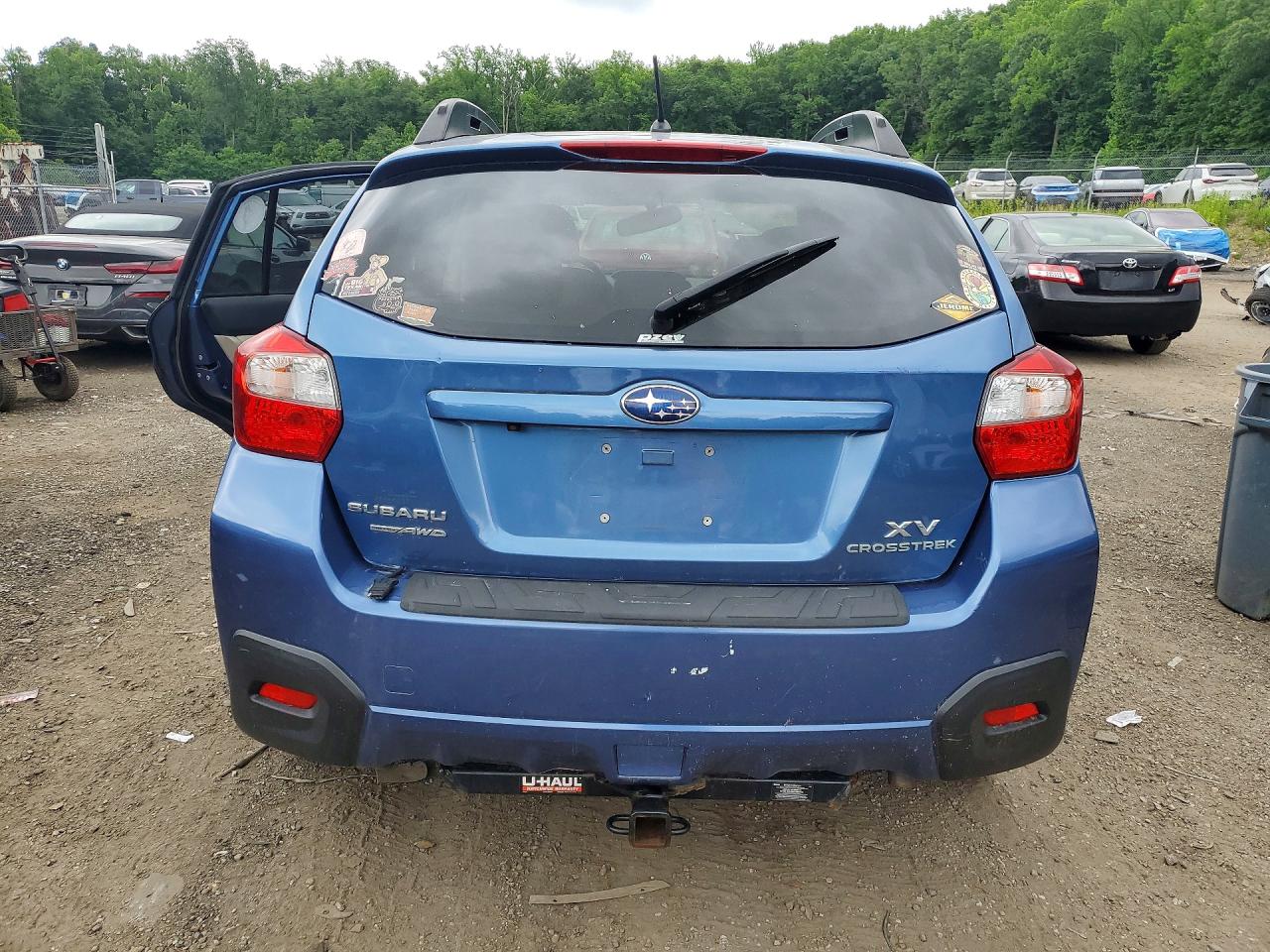 2015 Subaru Xv Crosstrek 2.0 Premium Blue vin: JF2GPACC7F8318845