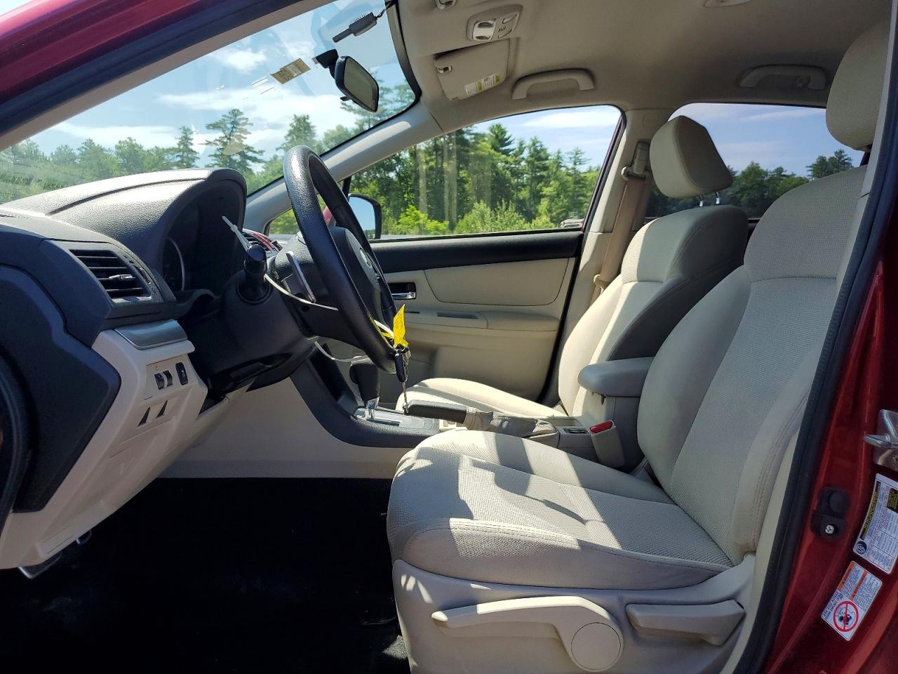 2013 Subaru Xv Crosstrek 2.0 Premium Burgundy vin: JF2GPACC8D2803530