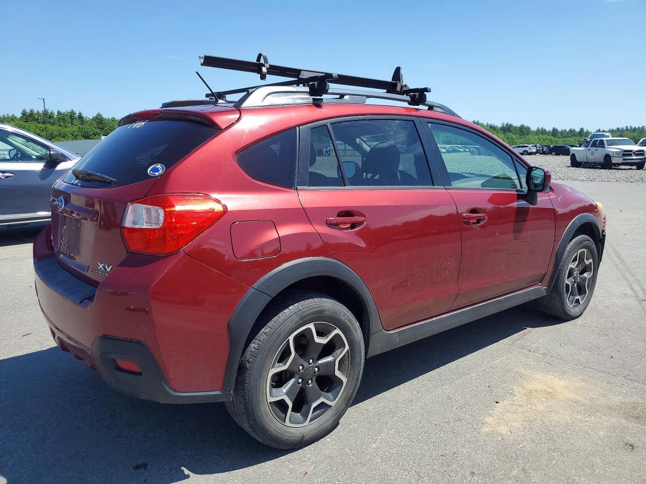 2013 Subaru Xv Crosstrek 2.0 Premium Burgundy vin: JF2GPACC8D2803530
