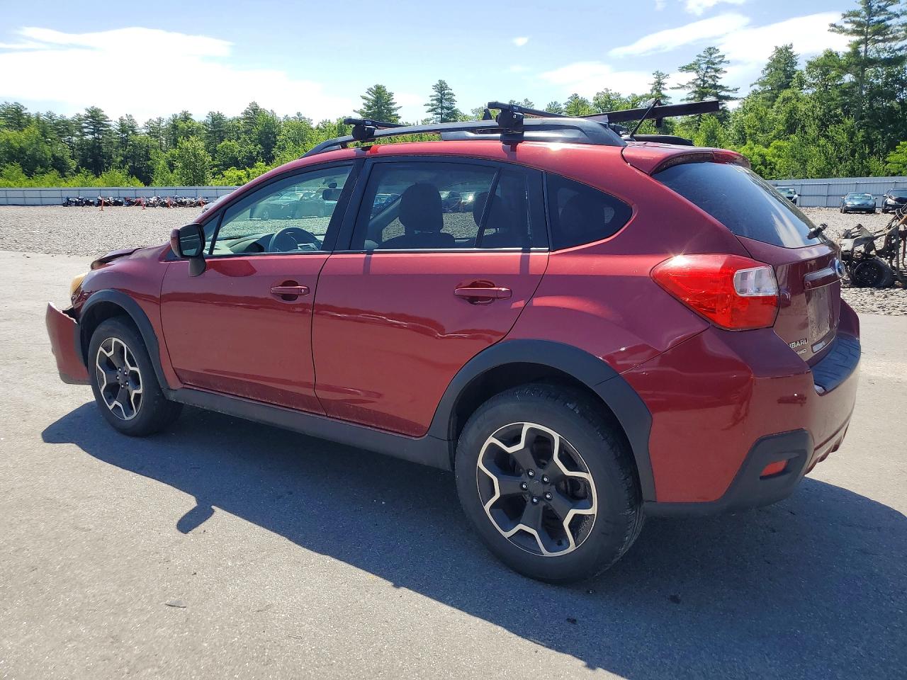 2013 Subaru Xv Crosstrek 2.0 Premium Burgundy vin: JF2GPACC8D2803530