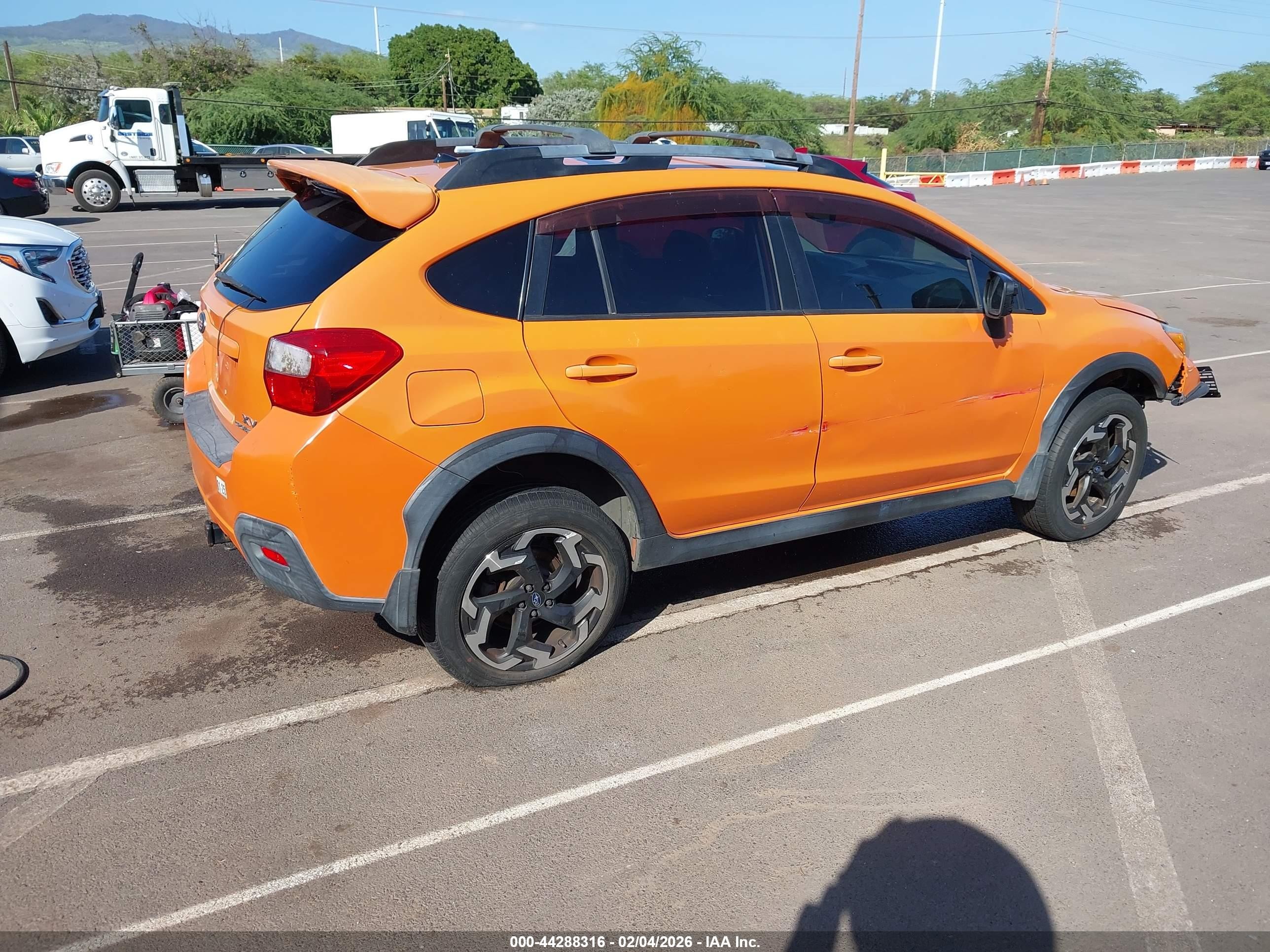 2013 Subaru Xv Crosstrek 2.0i Premium Orange vin: JF2GPACC8D2892287