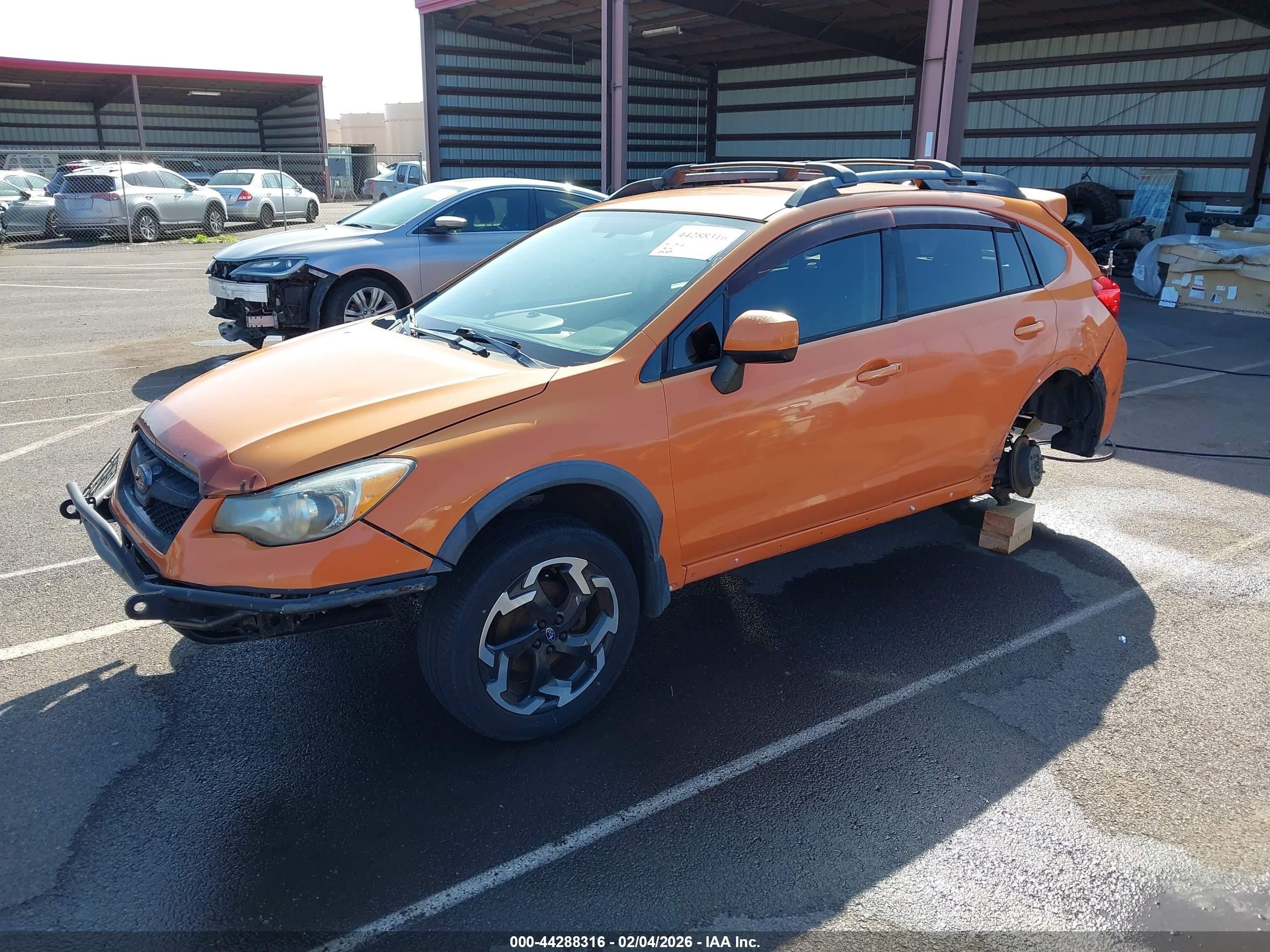 2013 Subaru Xv Crosstrek 2.0i Premium Orange vin: JF2GPACC8D2892287
