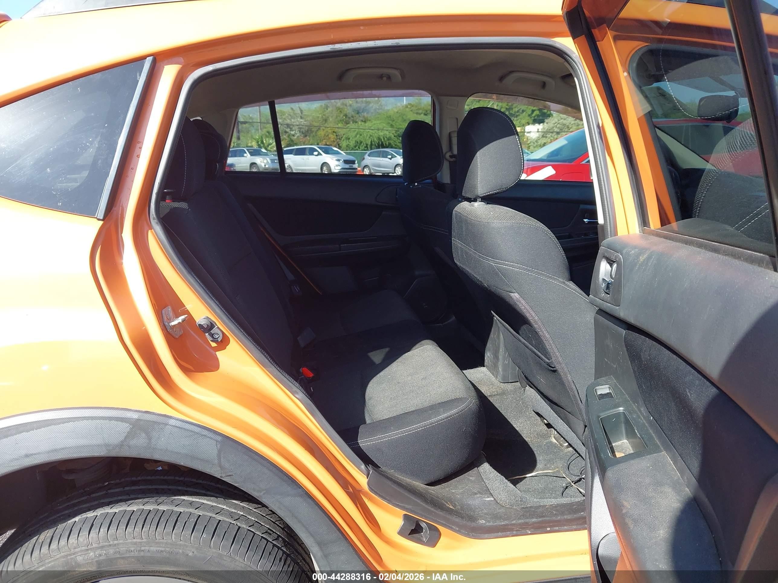 2013 Subaru Xv Crosstrek 2.0i Premium Orange vin: JF2GPACC8D2892287