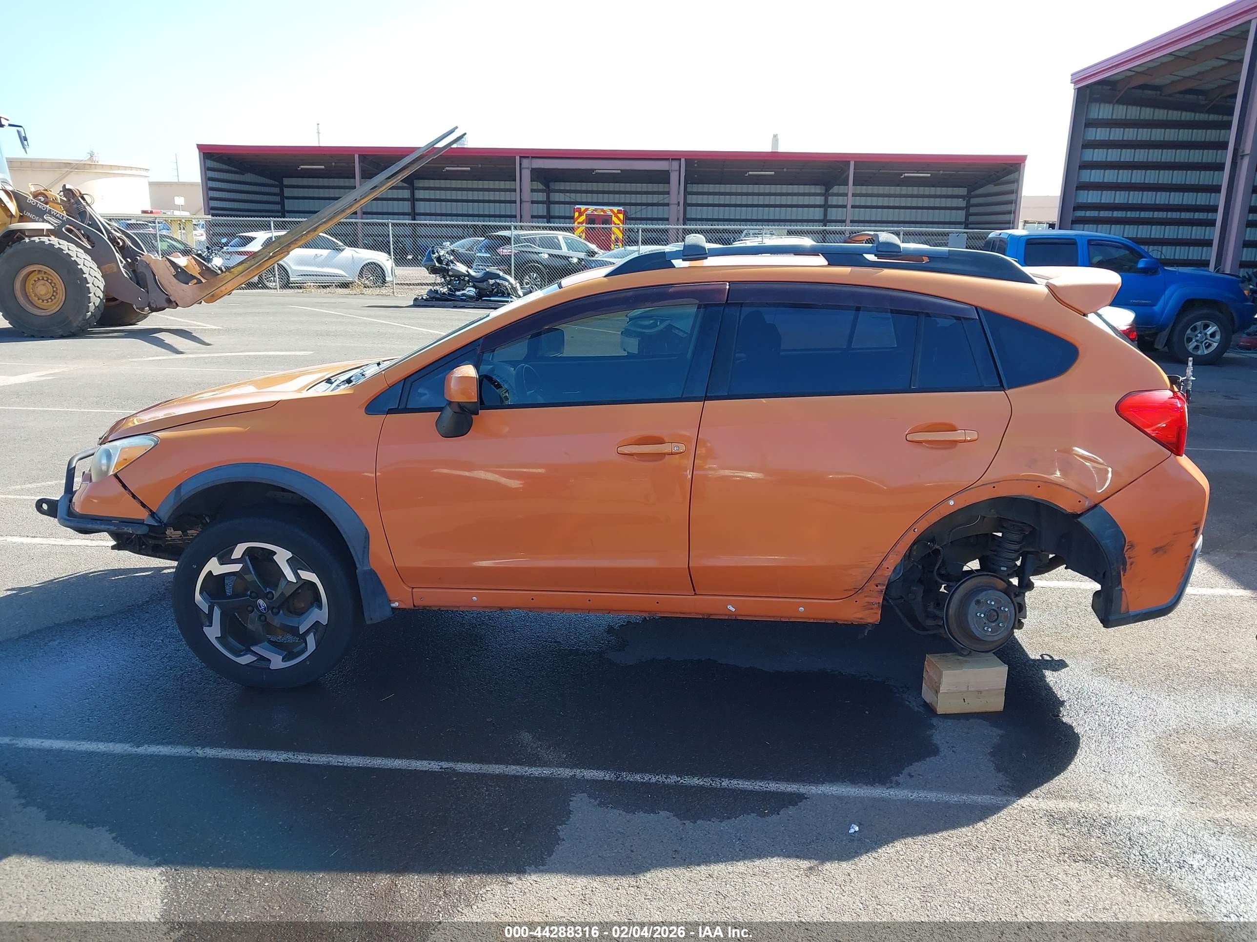 2013 Subaru Xv Crosstrek 2.0i Premium Orange vin: JF2GPACC8D2892287