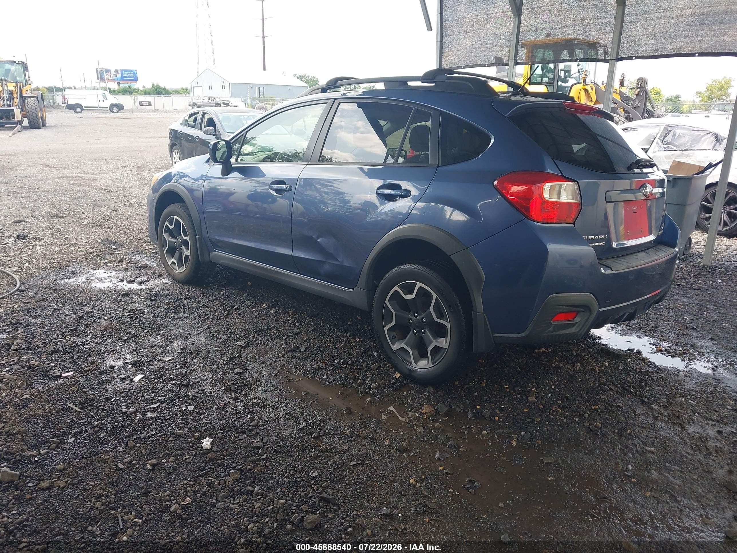 2013 Subaru Xv Crosstrek 2.0i Premium Синий vin: JF2GPACC8D2899742