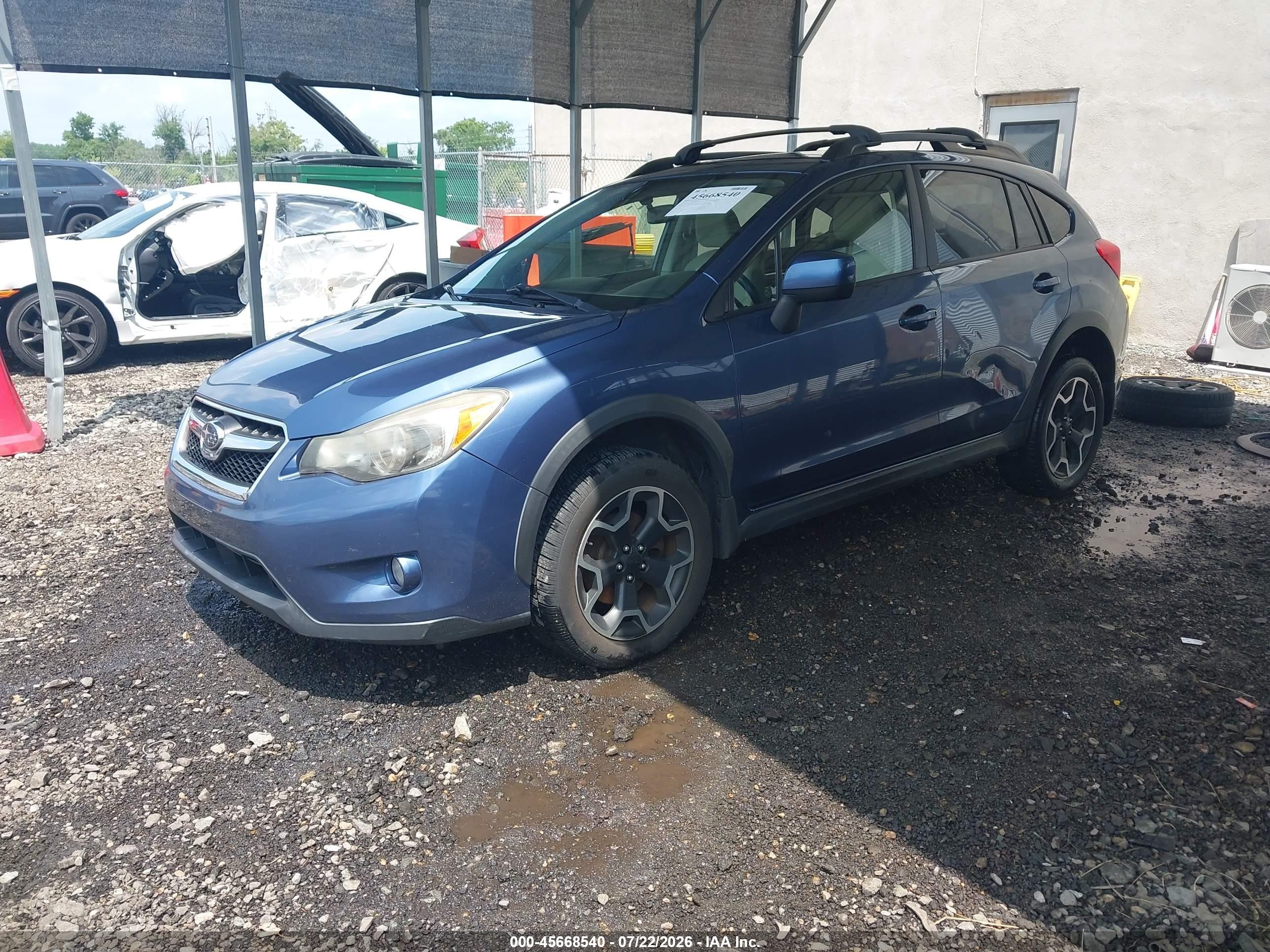 2013 Subaru Xv Crosstrek 2.0i Premium Синий vin: JF2GPACC8D2899742