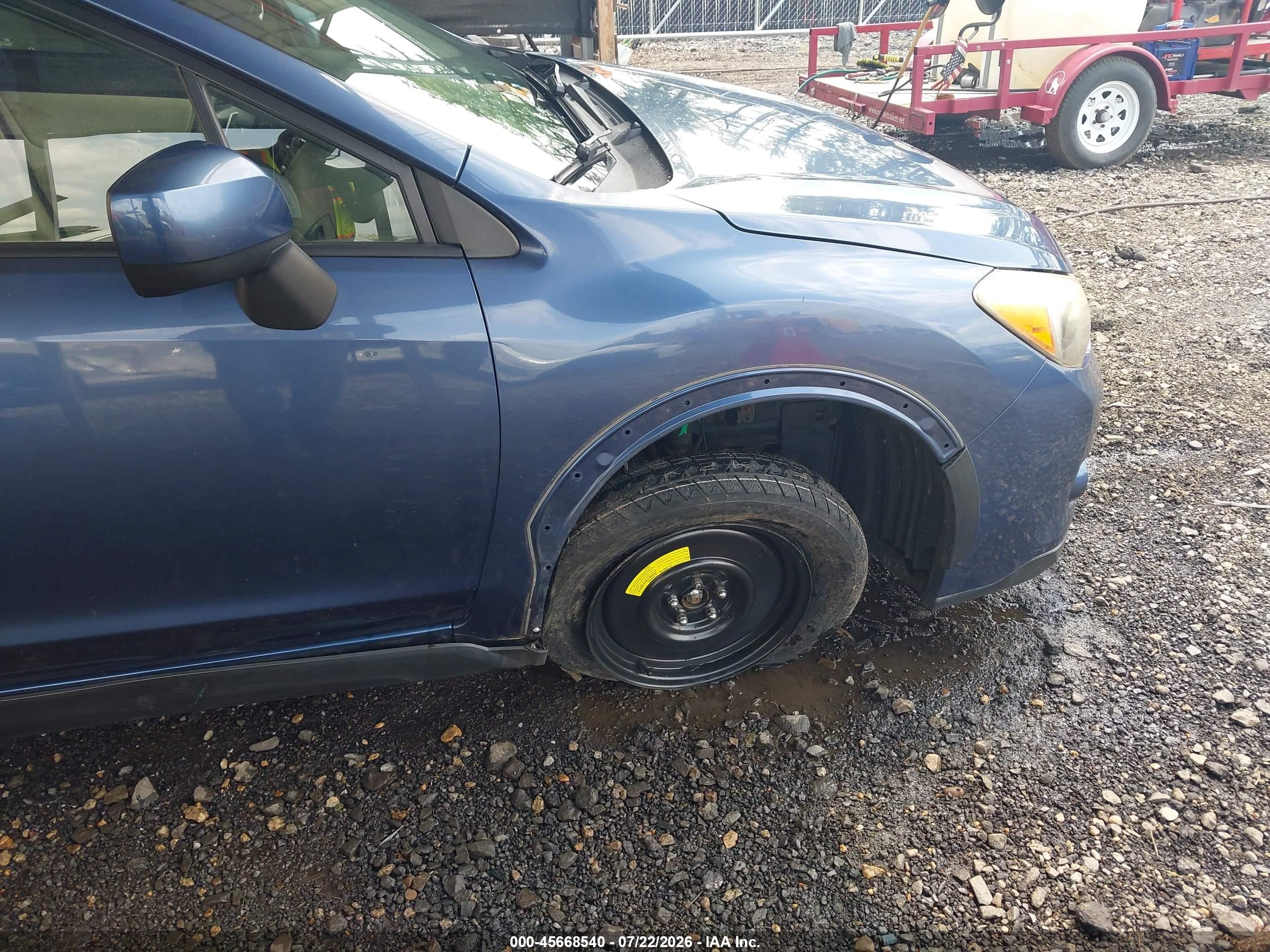 2013 Subaru Xv Crosstrek 2.0i Premium Синий vin: JF2GPACC8D2899742