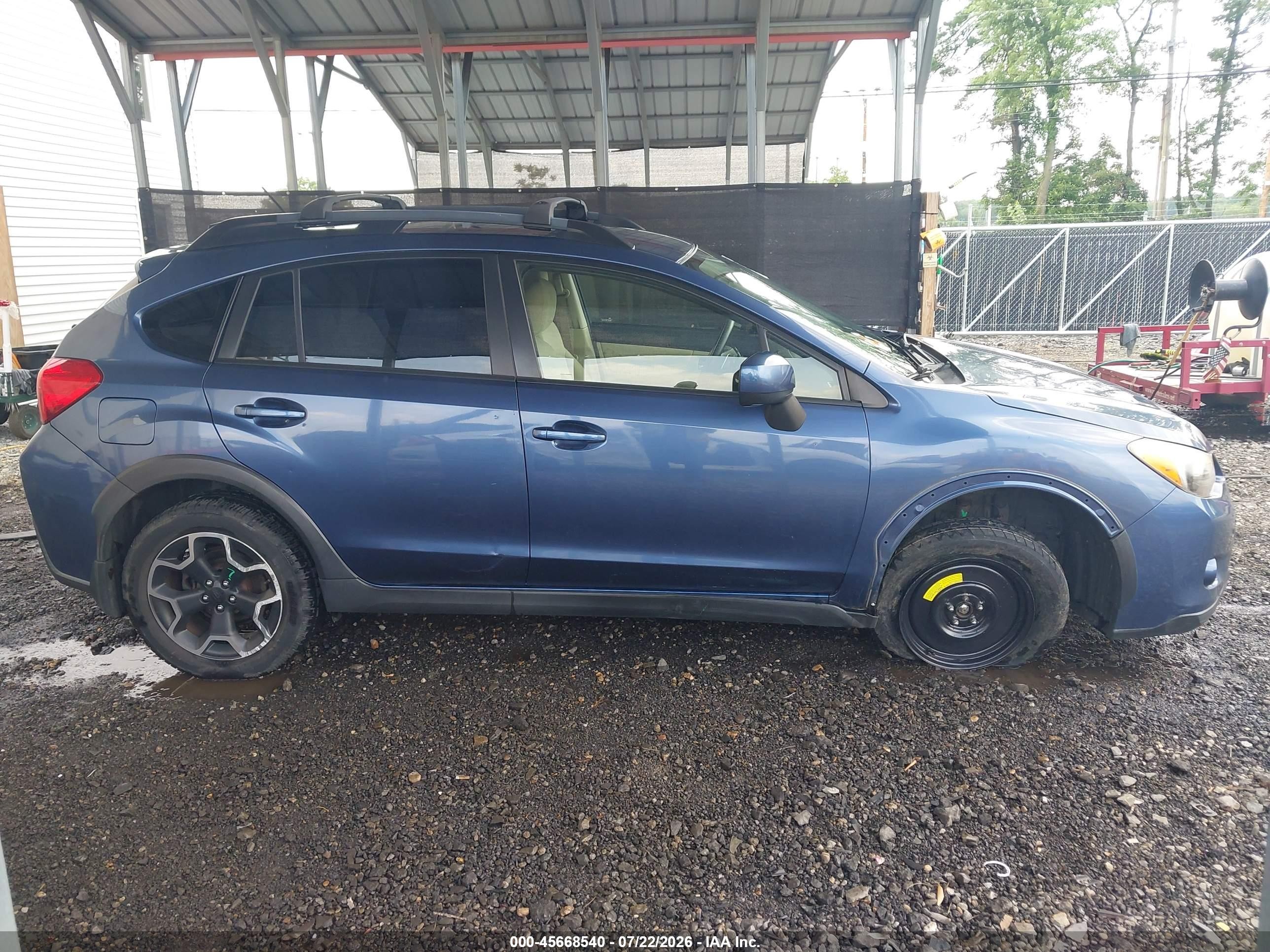 2013 Subaru Xv Crosstrek 2.0i Premium Синий vin: JF2GPACC8D2899742