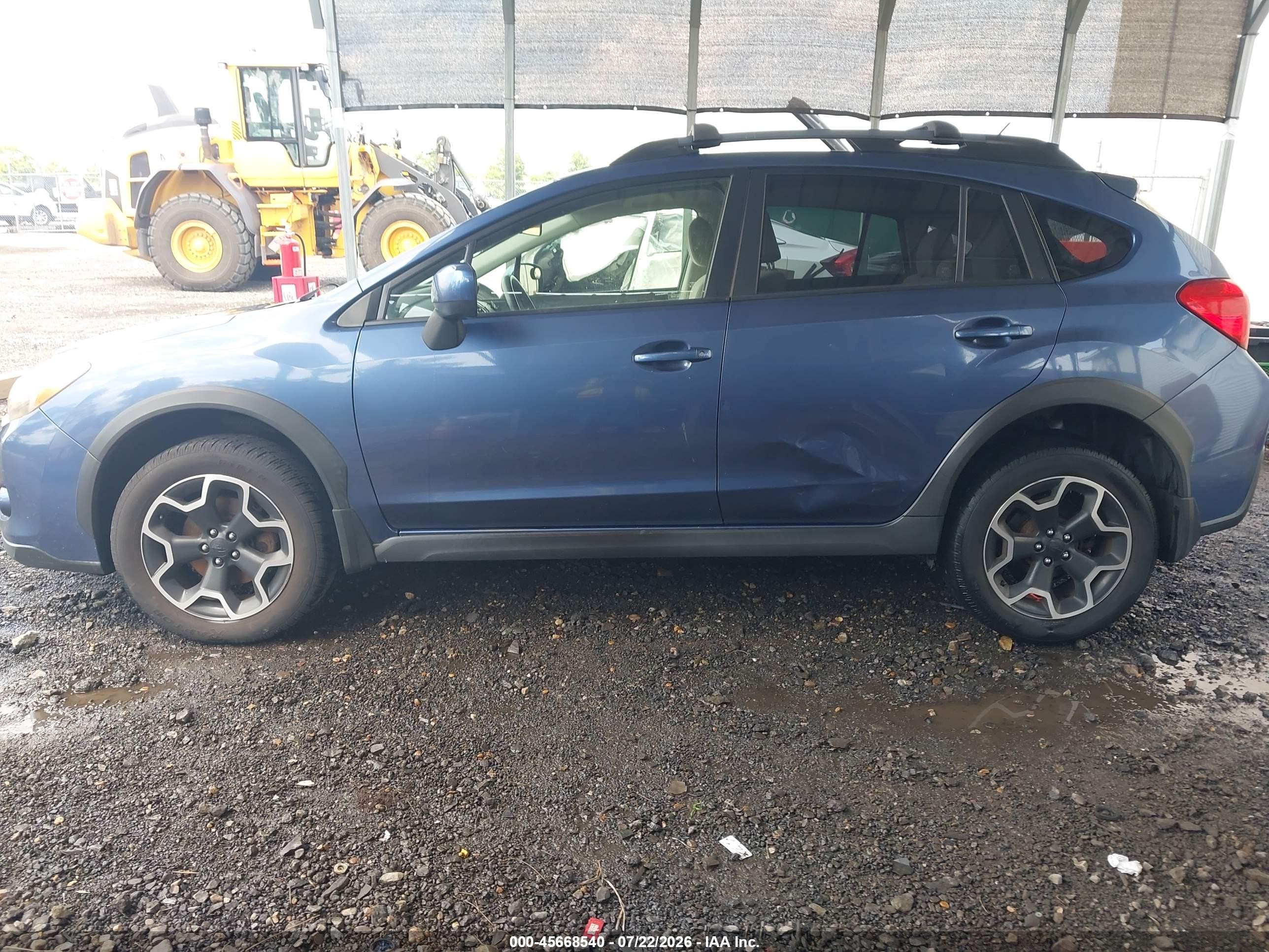 2013 Subaru Xv Crosstrek 2.0i Premium Синий vin: JF2GPACC8D2899742