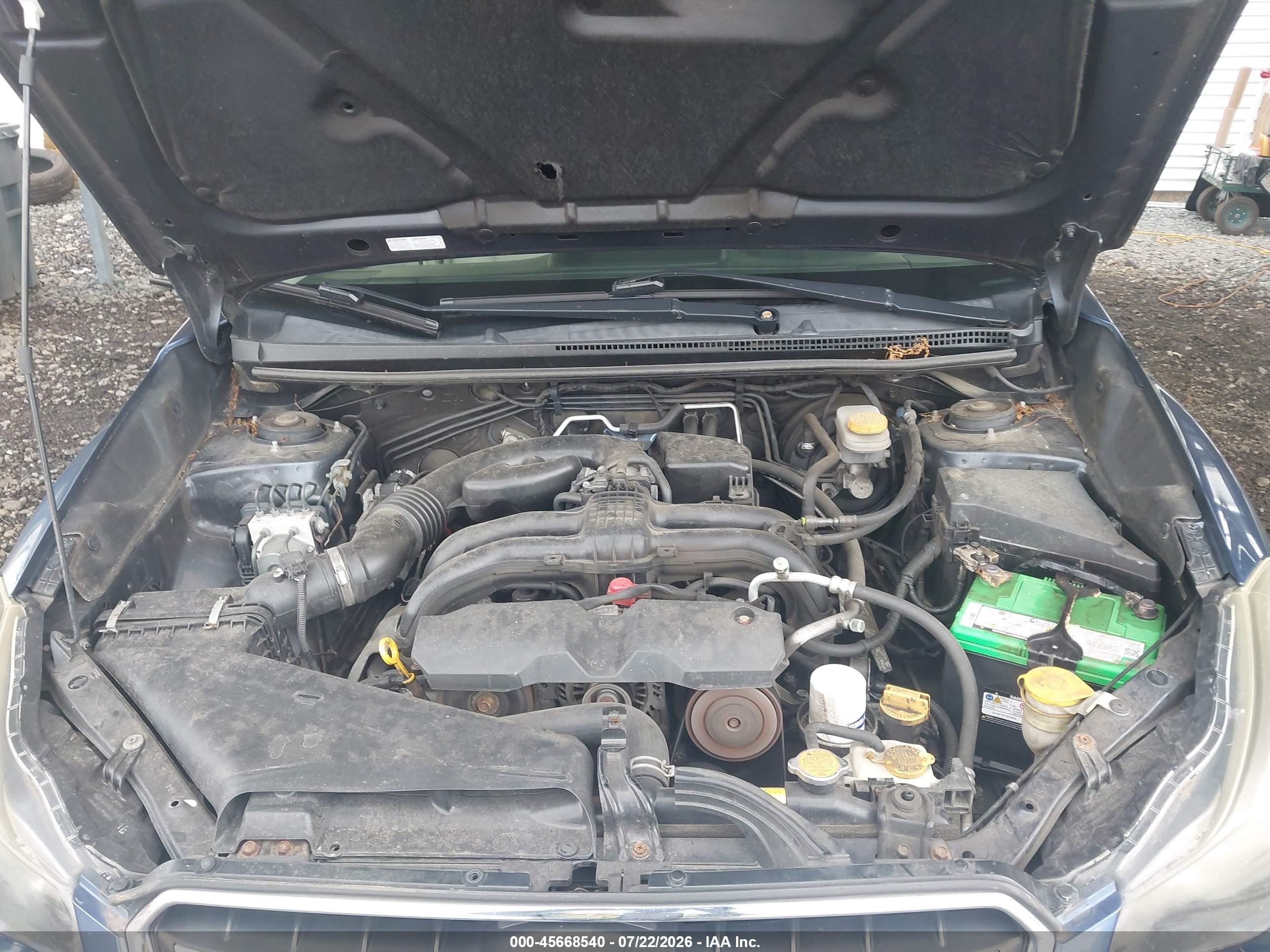 2013 Subaru Xv Crosstrek 2.0i Premium Синий vin: JF2GPACC8D2899742