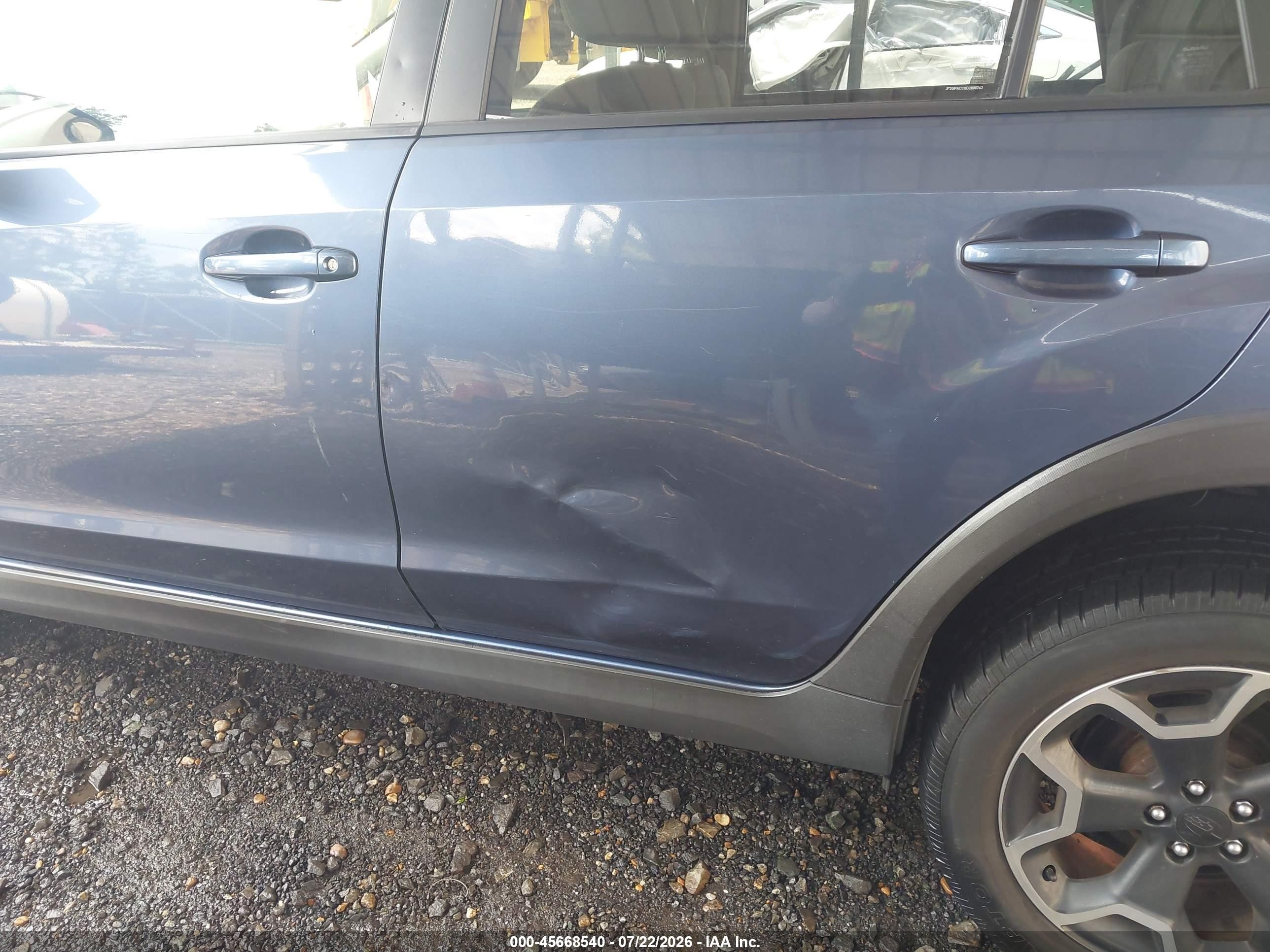 2013 Subaru Xv Crosstrek 2.0i Premium Синий vin: JF2GPACC8D2899742