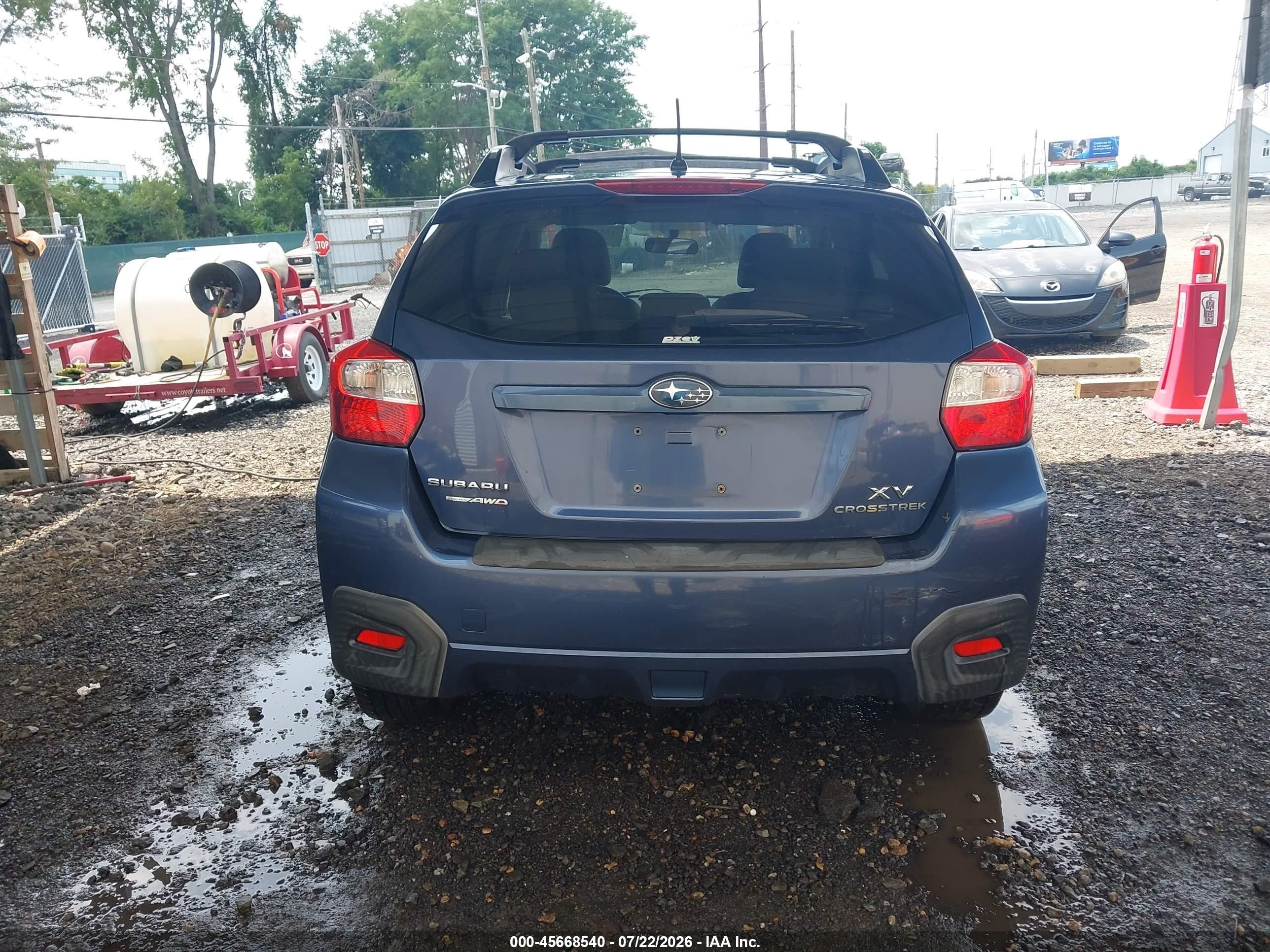 2013 Subaru Xv Crosstrek 2.0i Premium Синий vin: JF2GPACC8D2899742