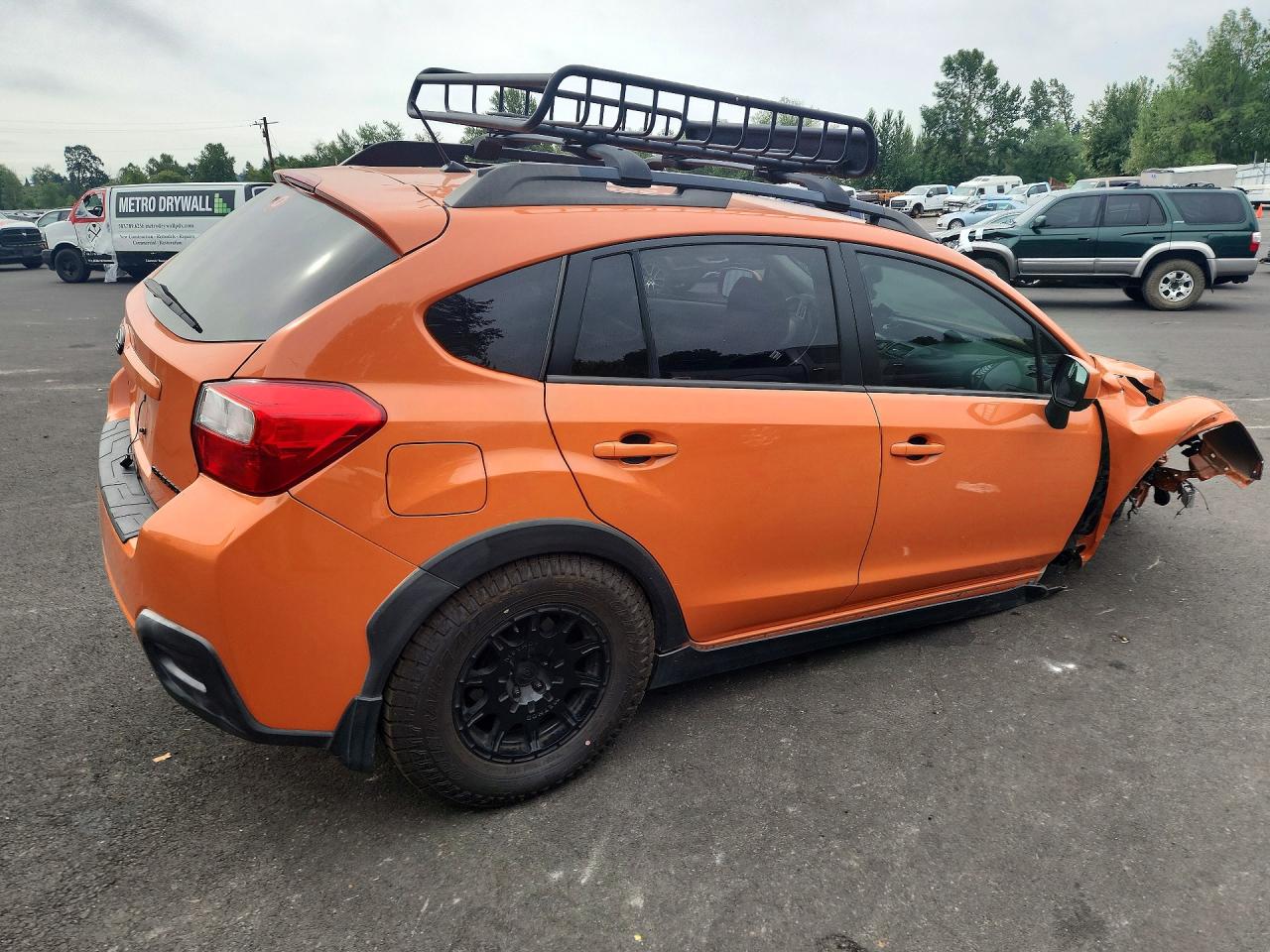2013 Subaru Xv Crosstrek 2.0 Premium Orange vin: JF2GPACC8DH838114