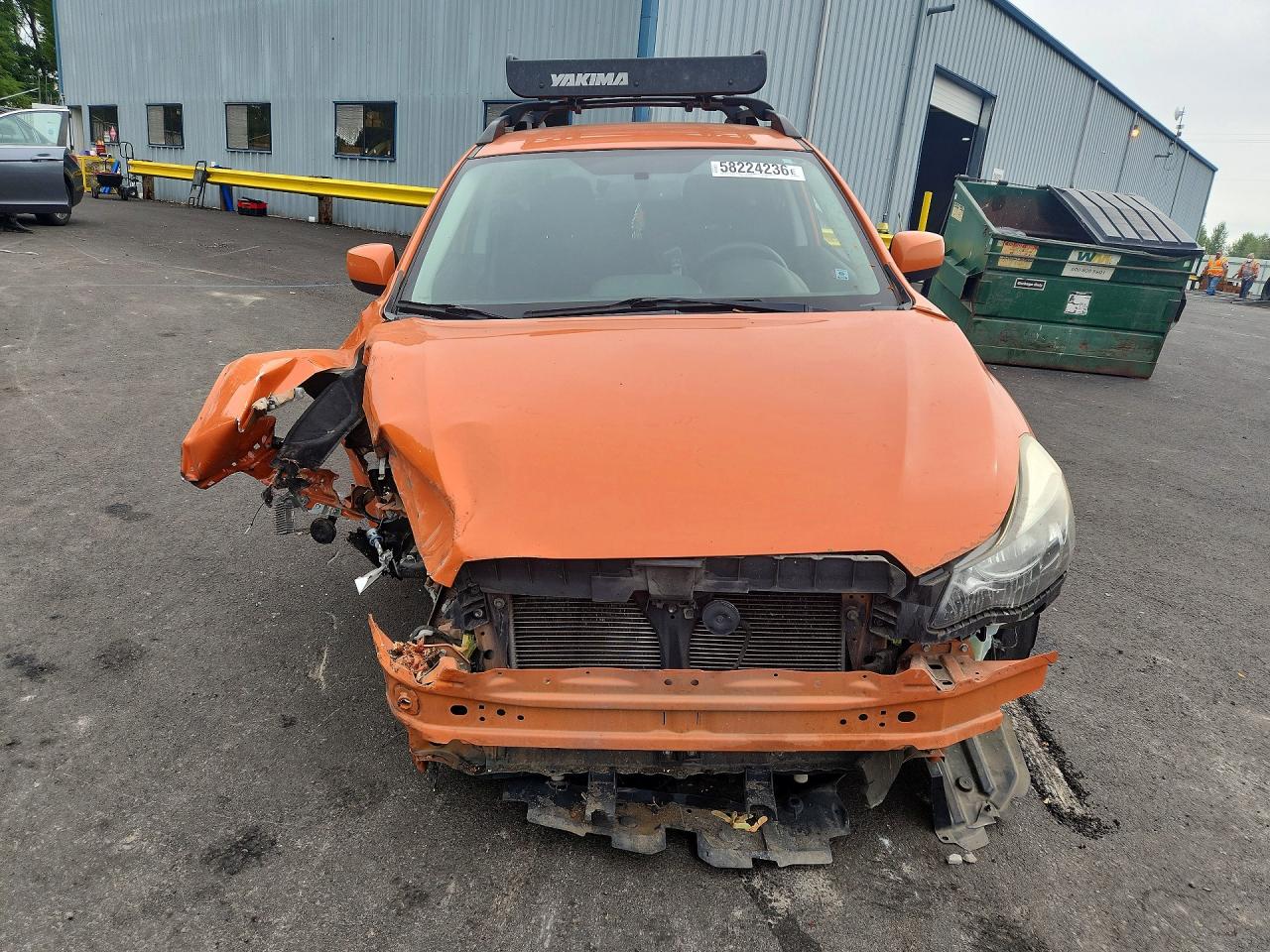 2013 Subaru Xv Crosstrek 2.0 Premium Orange vin: JF2GPACC8DH838114