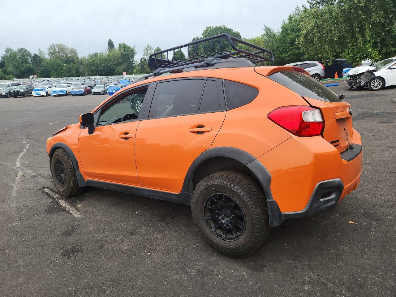 2013 Subaru Xv Crosstrek 2.0 Premium Orange vin: JF2GPACC8DH838114