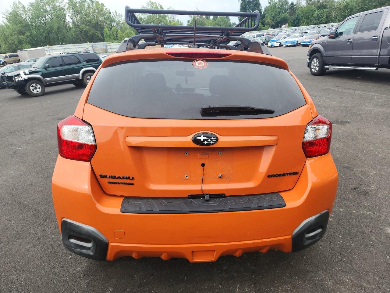 2013 Subaru Xv Crosstrek 2.0 Premium Orange vin: JF2GPACC8DH838114