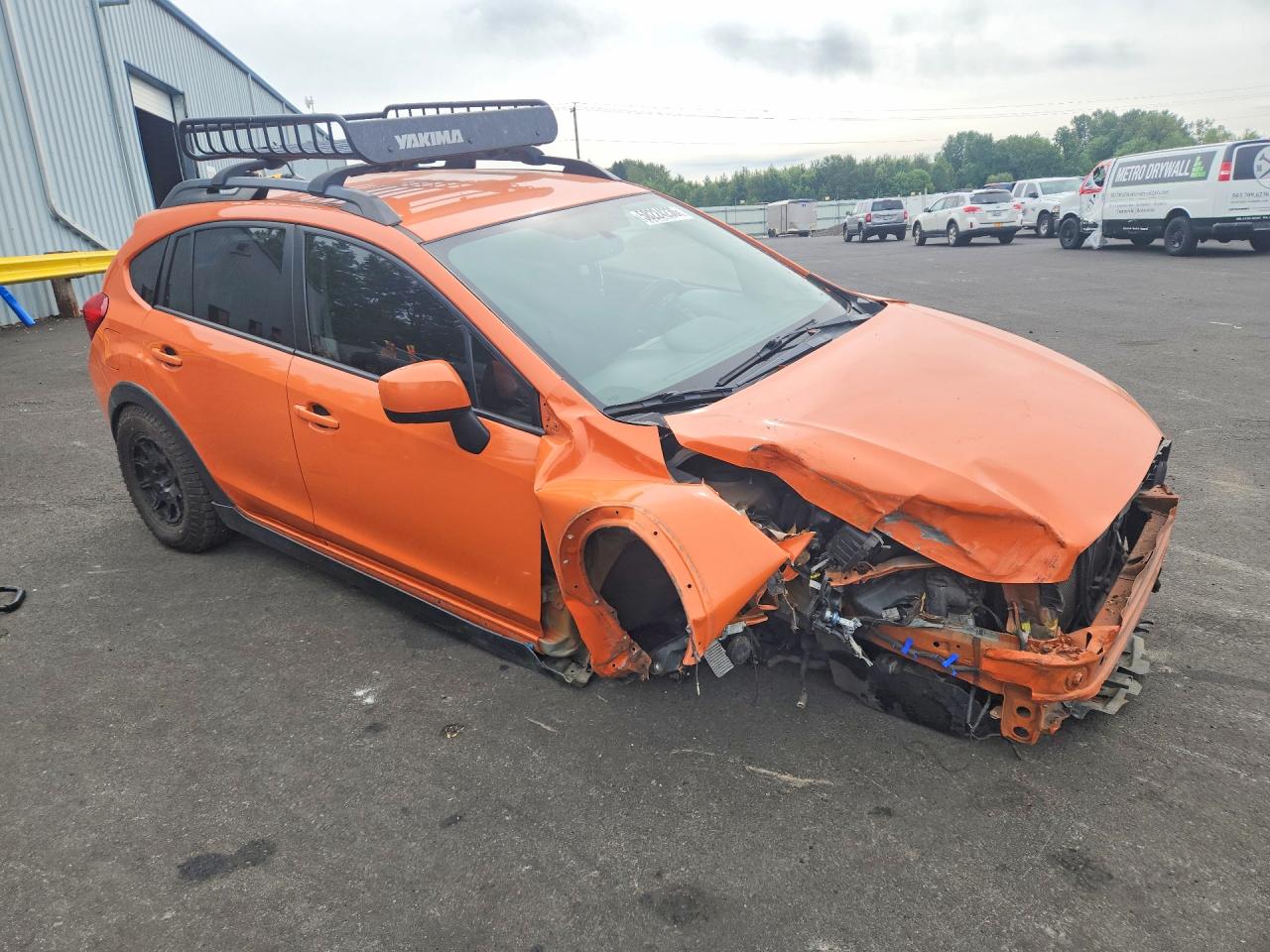 2013 Subaru Xv Crosstrek 2.0 Premium Orange vin: JF2GPACC8DH838114