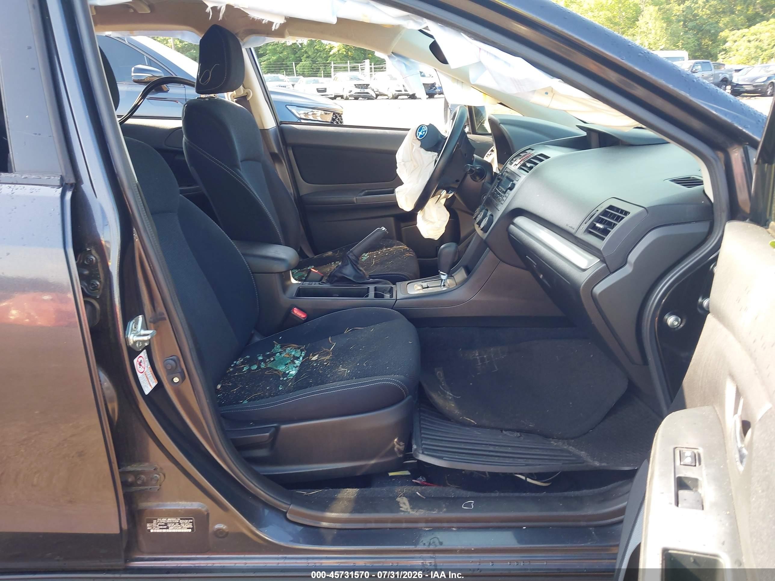 2014 Subaru Xv Crosstrek 2.0i Premium Gray vin: JF2GPACC8E8210264