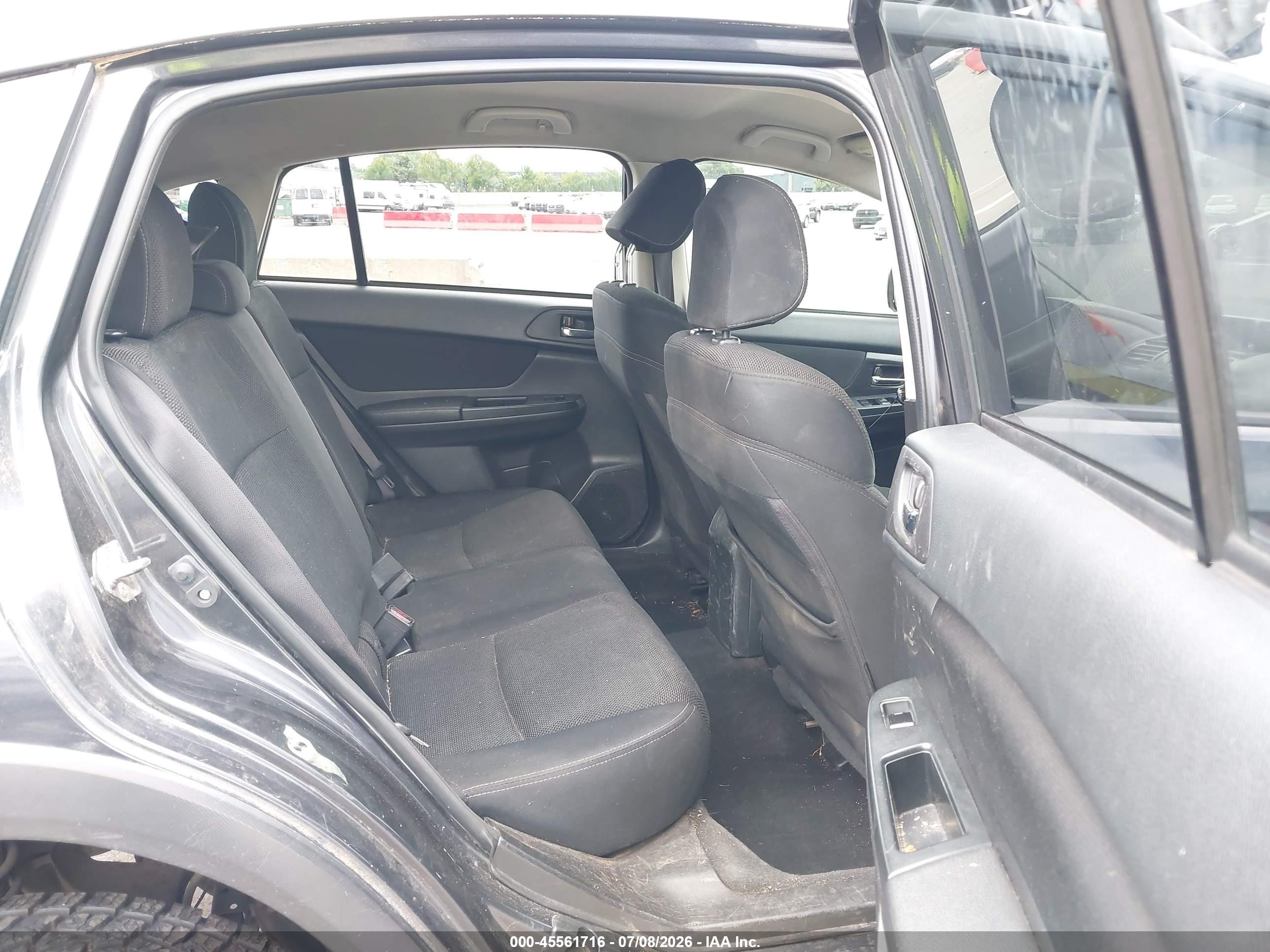 2014 Subaru Xv Crosstrek 2.0i Premium Gray vin: JF2GPACC8E8272408