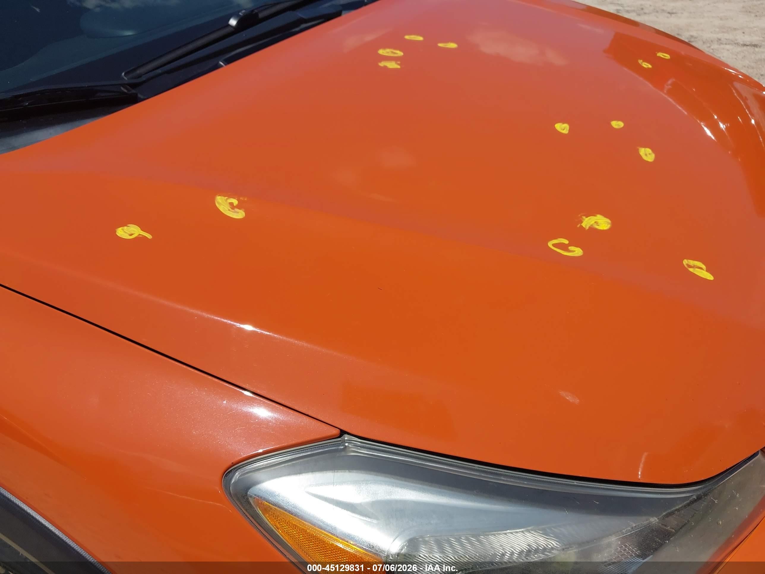 2014 Subaru Xv Crosstrek 2.0i Premium Orange vin: JF2GPACC8E8341730