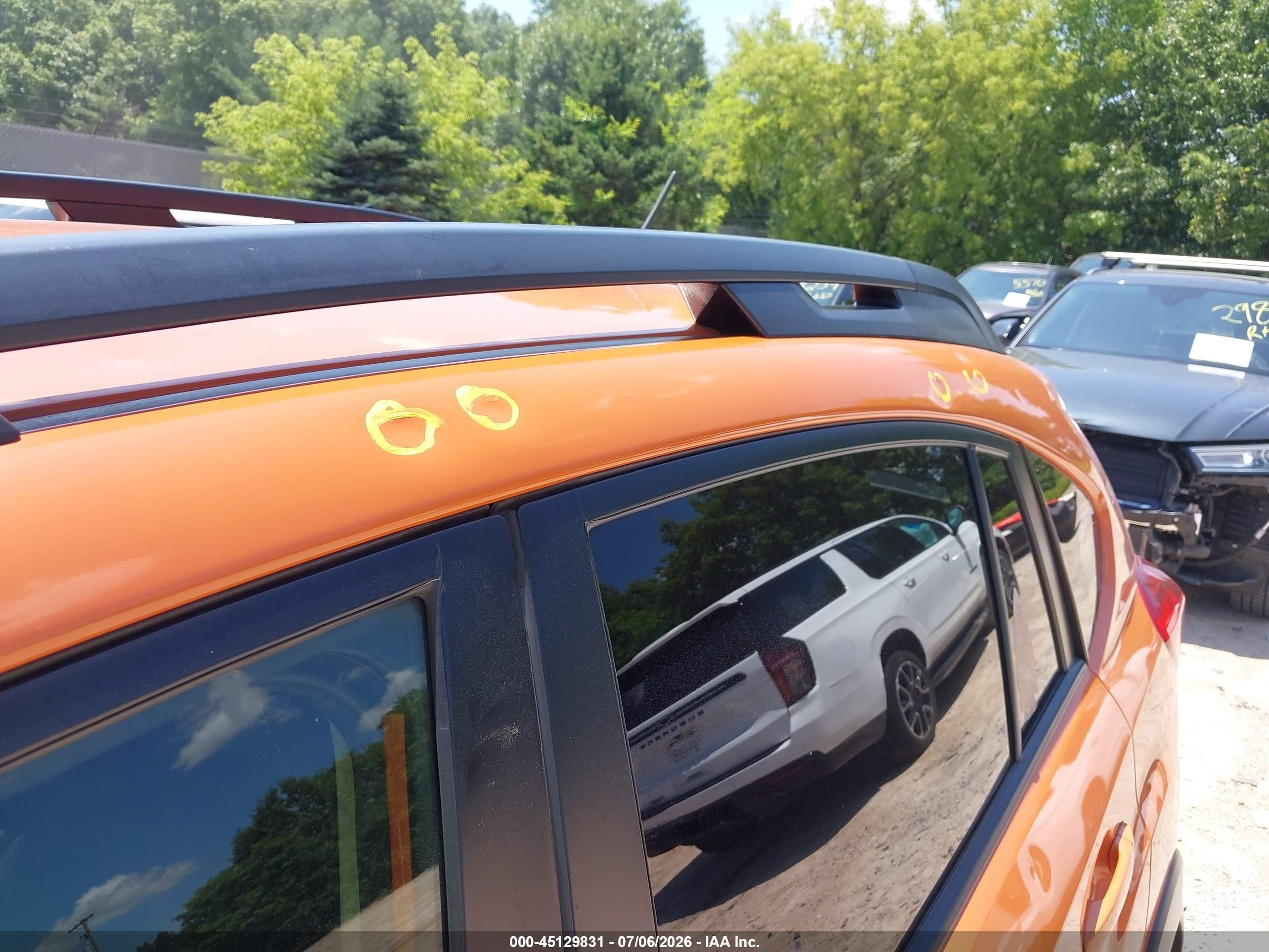 2014 Subaru Xv Crosstrek 2.0i Premium Orange vin: JF2GPACC8E8341730