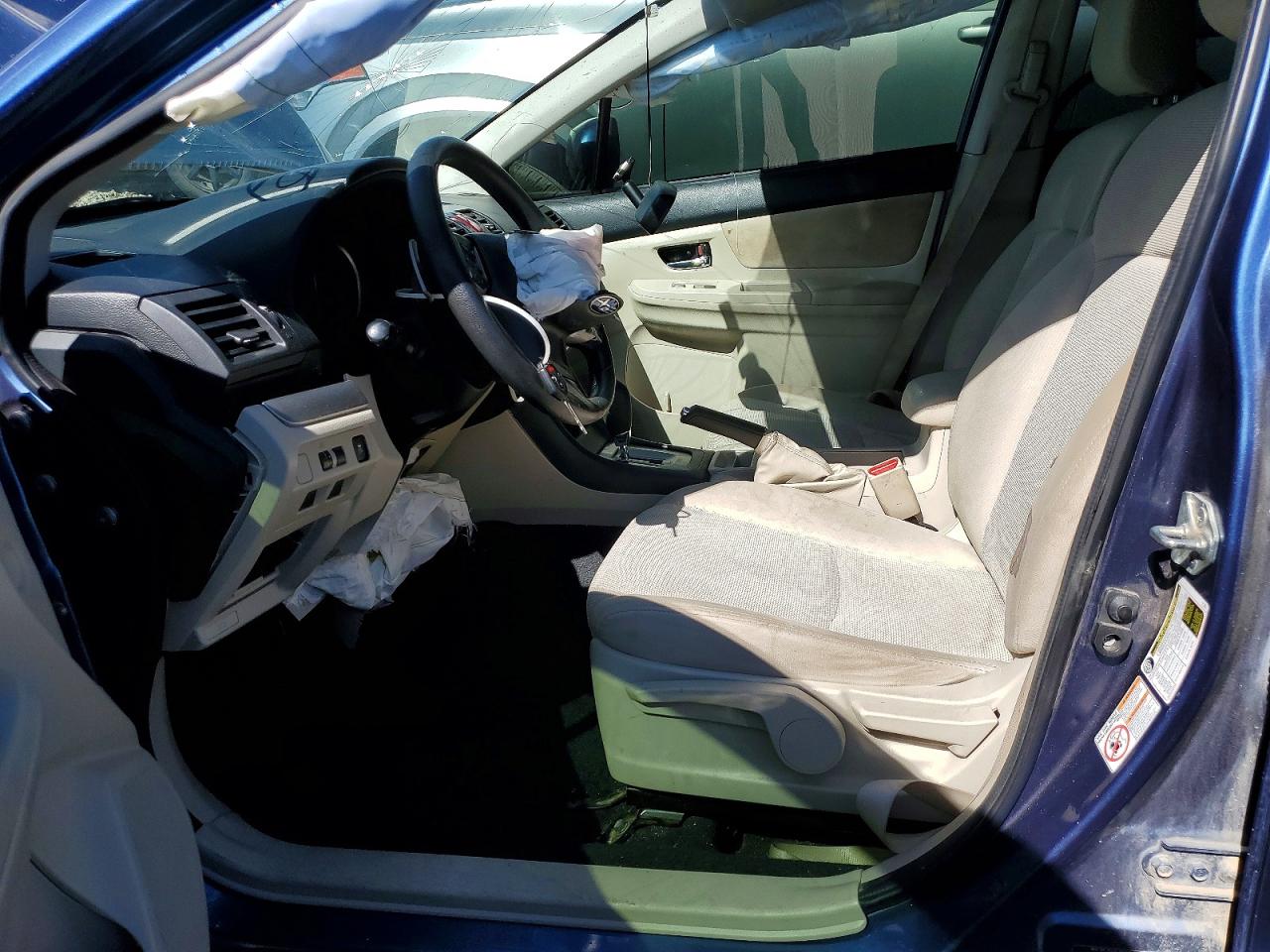 2014 Subaru Xv Crosstrek 2.0 Premium Blue vin: JF2GPACC8E8345678