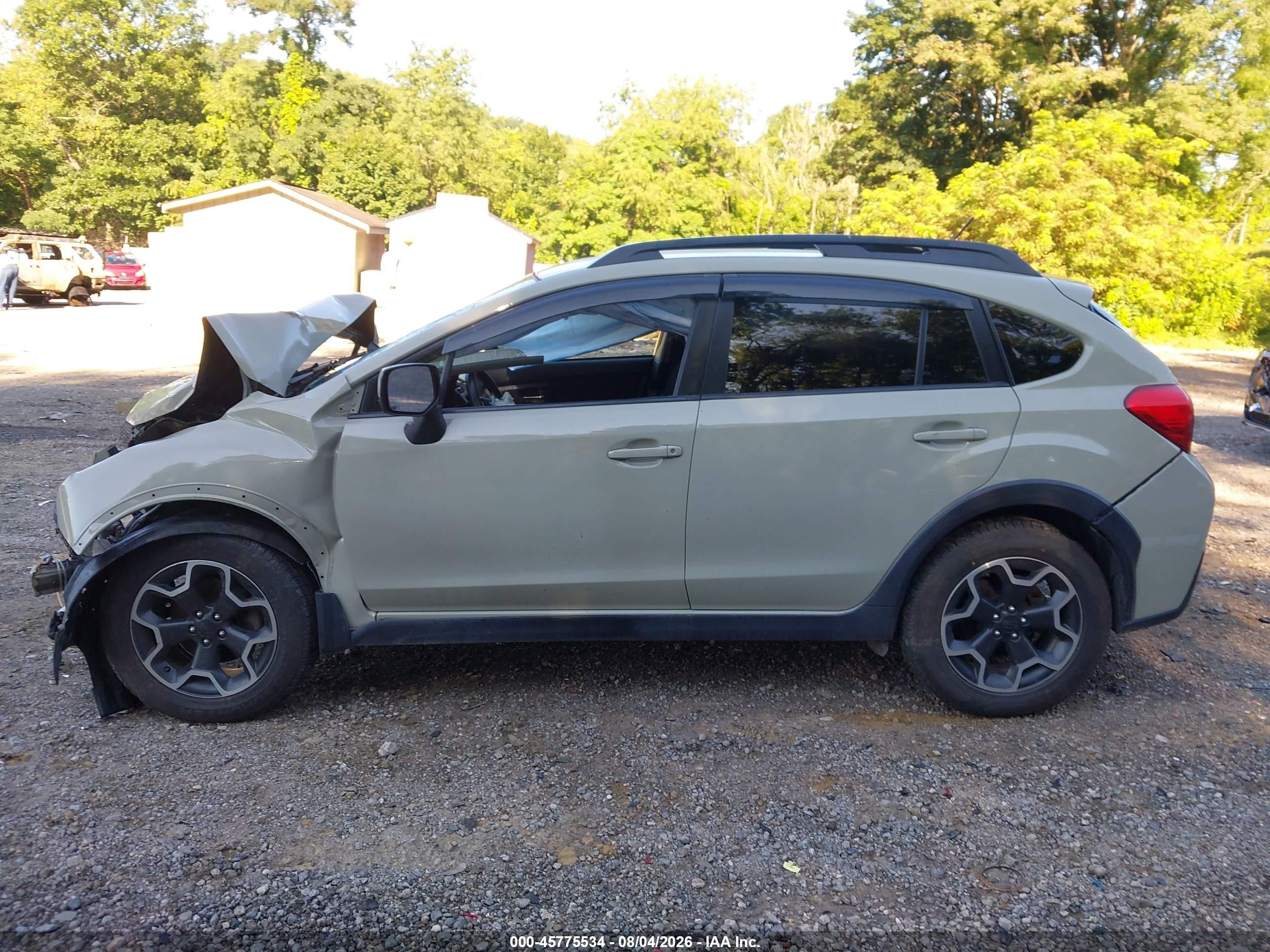 2014 Subaru Xv Crosstrek 2.0i Premium Beige vin: JF2GPACC8E9233604