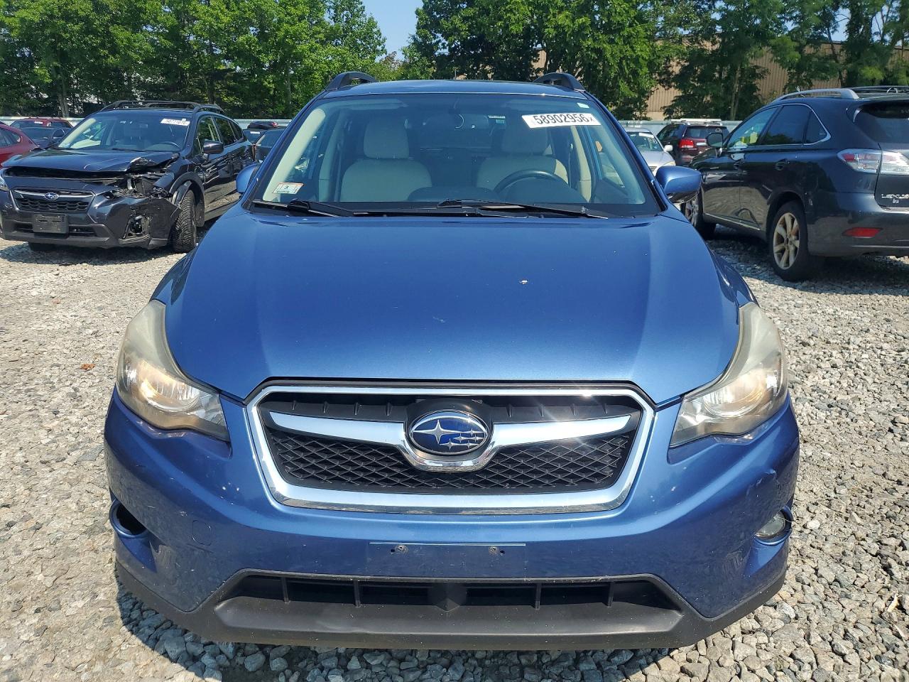 2015 Subaru Xv Crosstrek 2.0 Premium Blue vin: JF2GPACC8F8232976